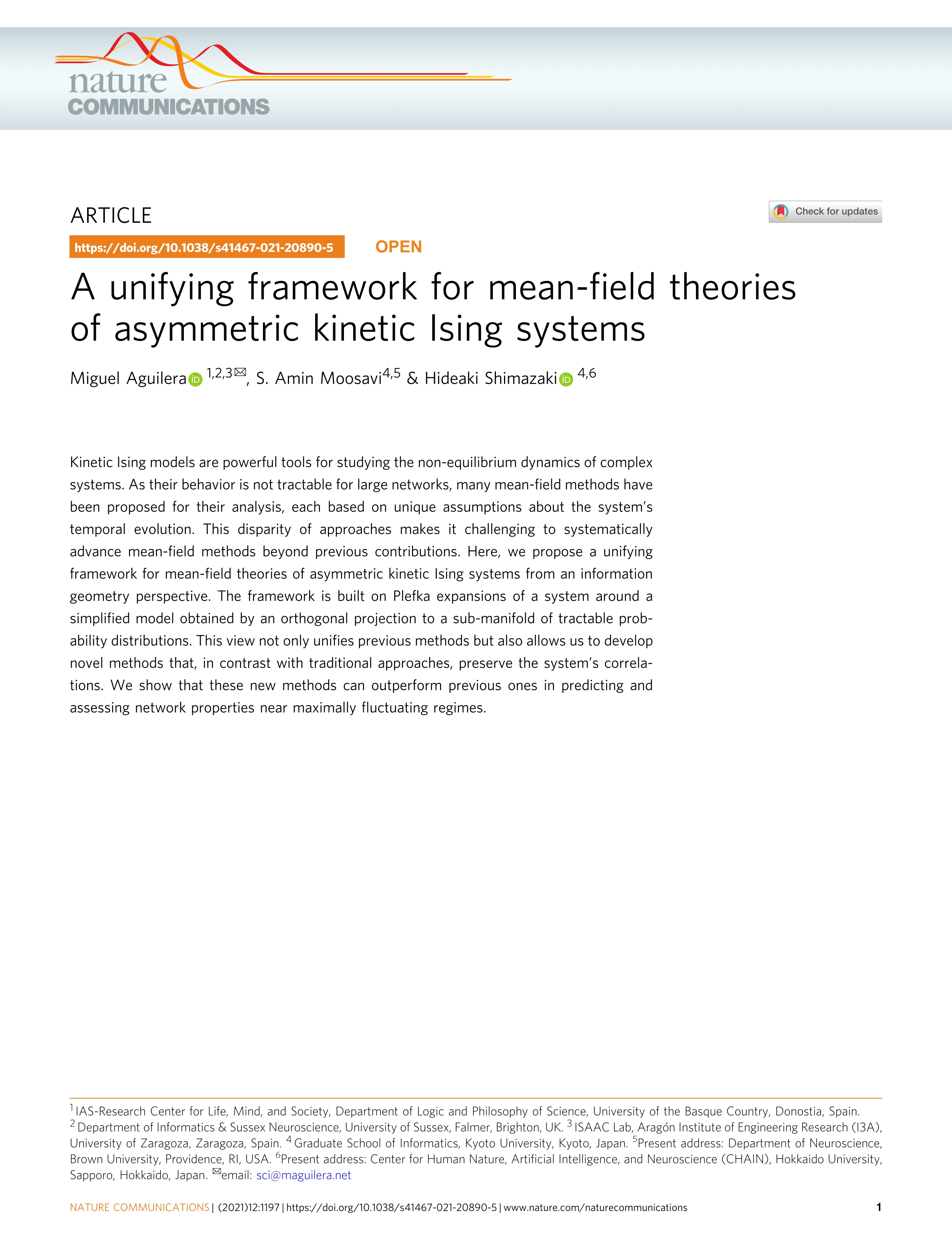 A unifying framework for mean-field theories of asymmetric kinetic Ising systems