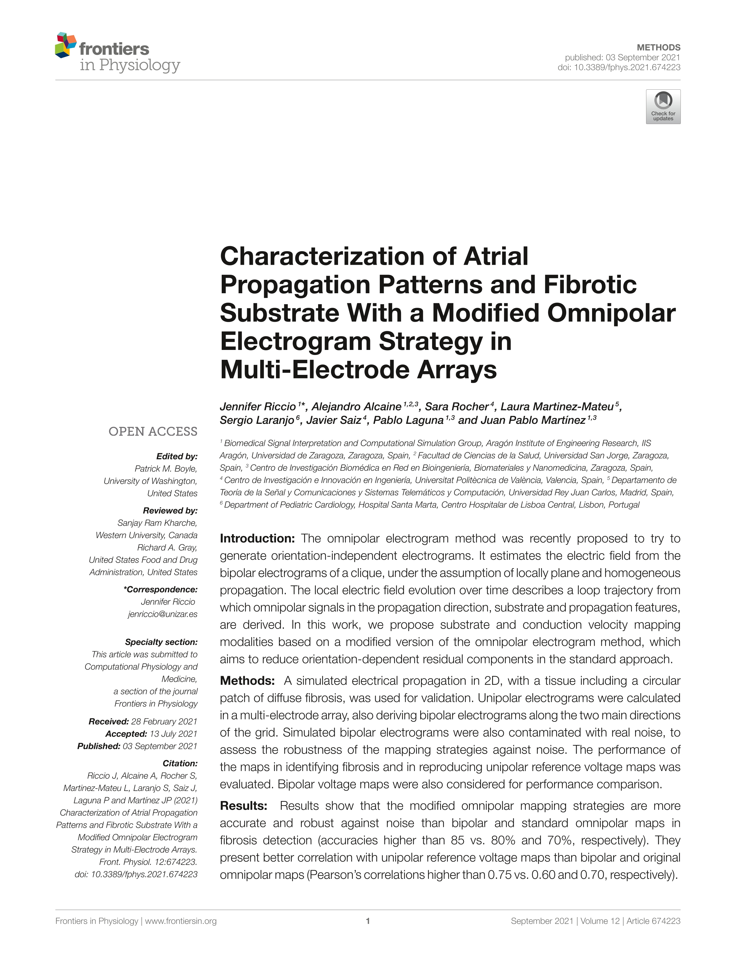 Characterization of Atrial Propagation Patterns and Fibrotic Substrate With a Modified Omnipolar Electrogram Strategy in Multi-Electrode Arrays