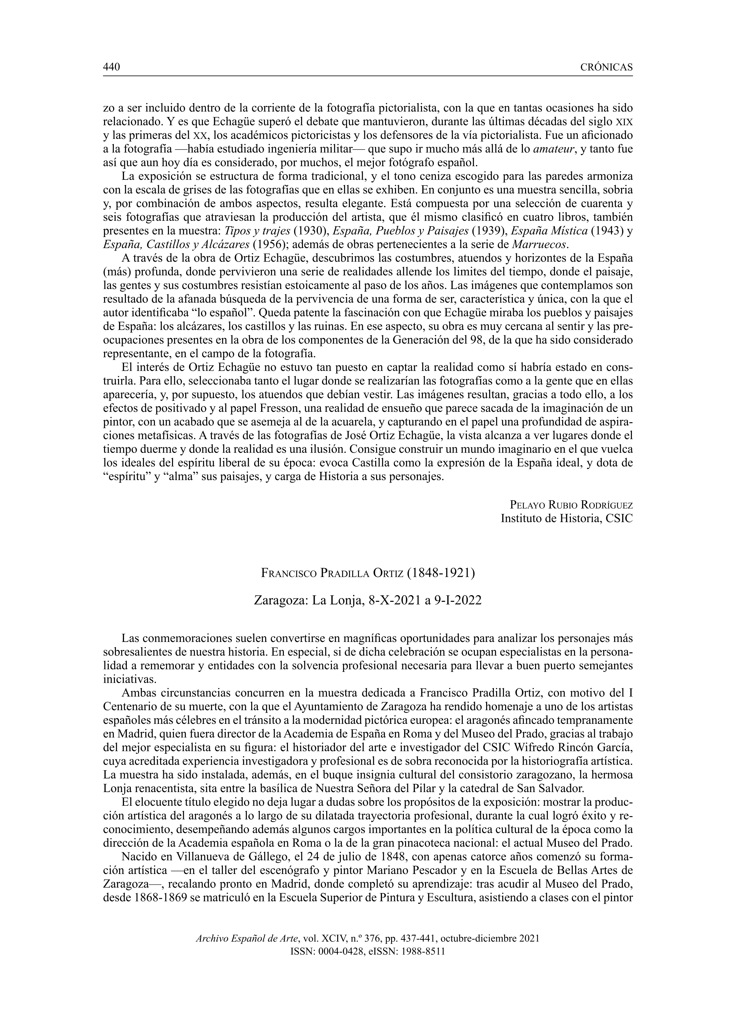 Francisco Pradilla Ortiz (1848-1921) Zaragoza: la Lonja, 8-X-2021 to 9-I-2022