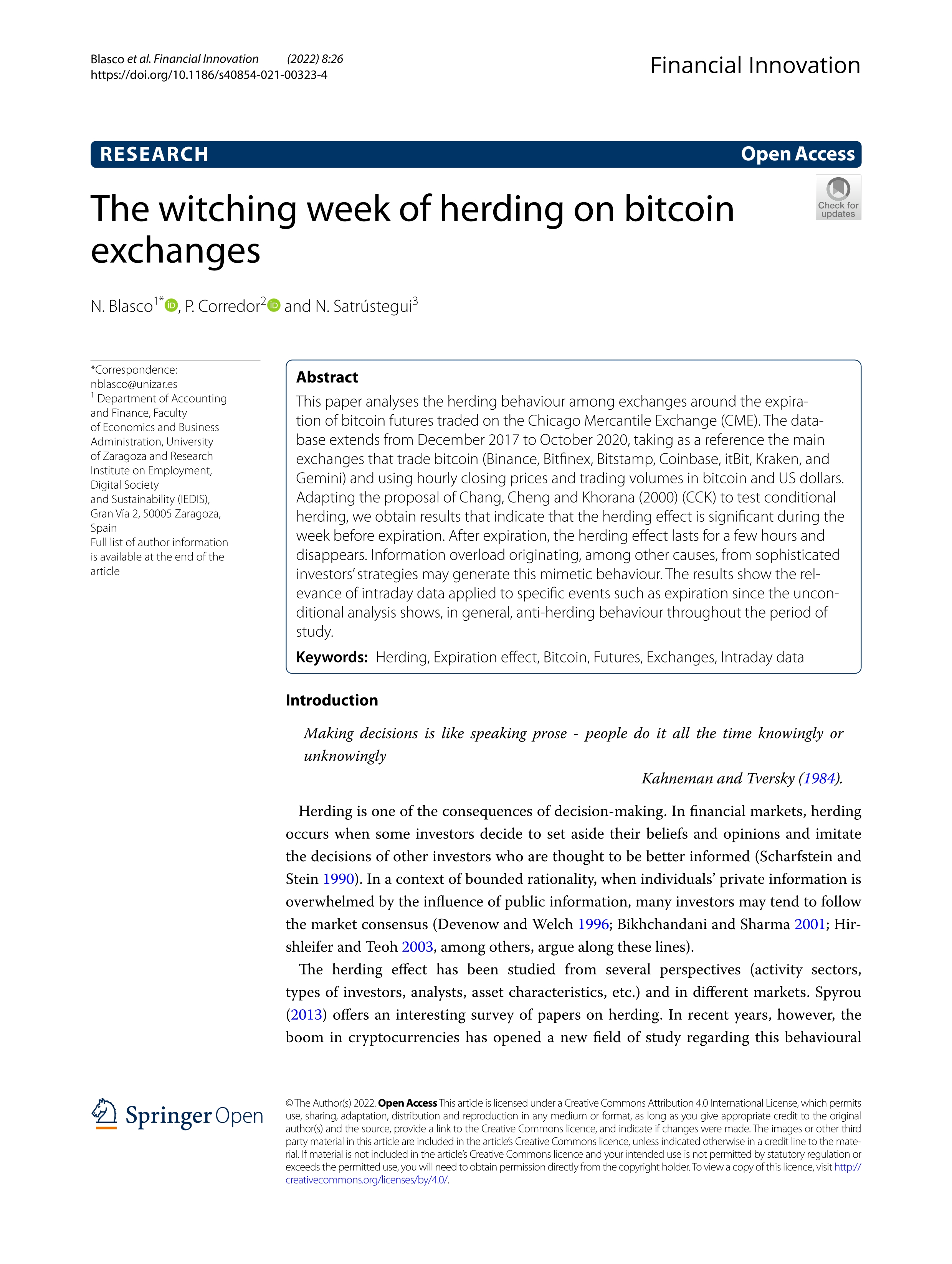 The witching week of herding on bitcoin exchanges