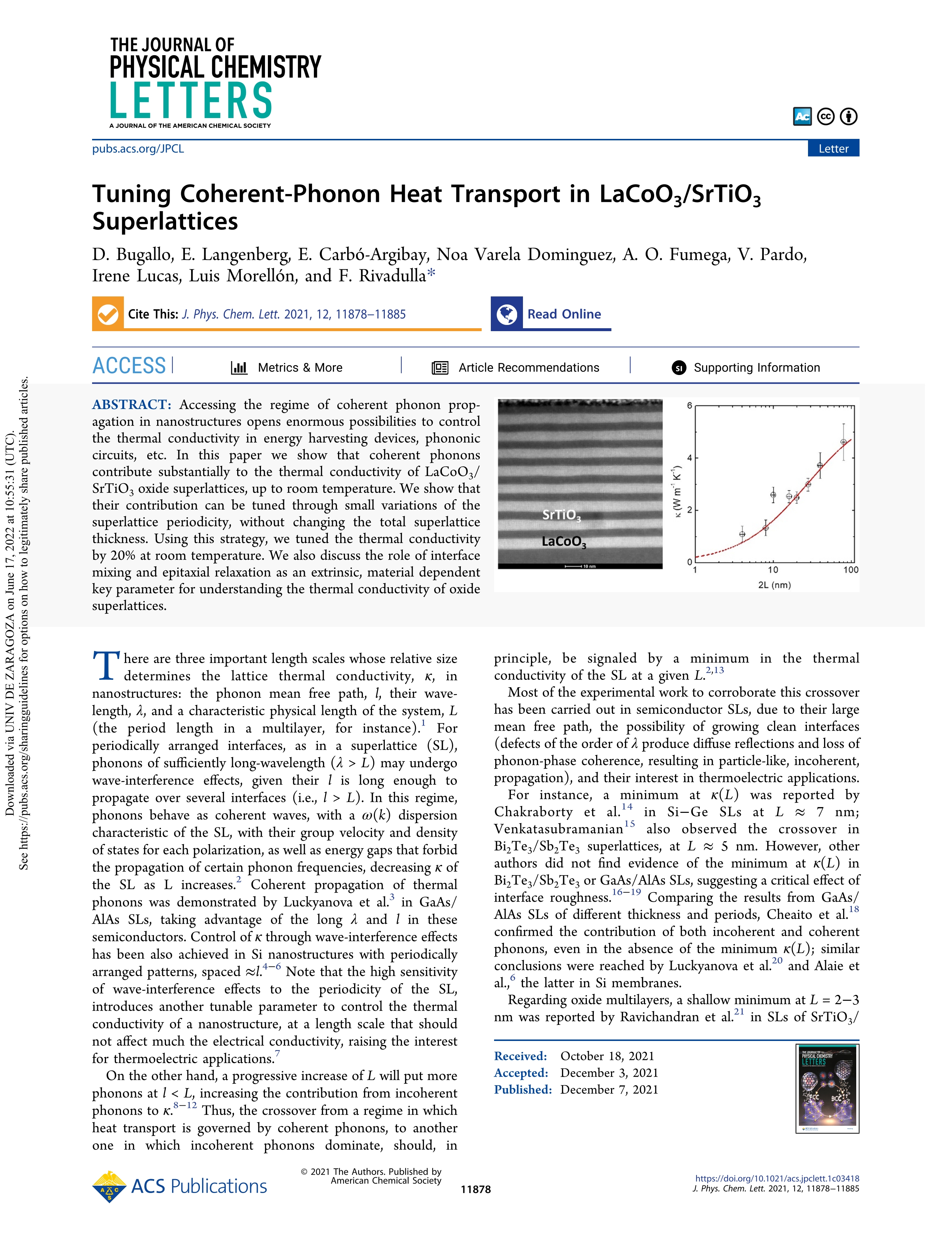 Tuning coherent-phonon heat transport in LaCoO3/SrTiO3 superlattices