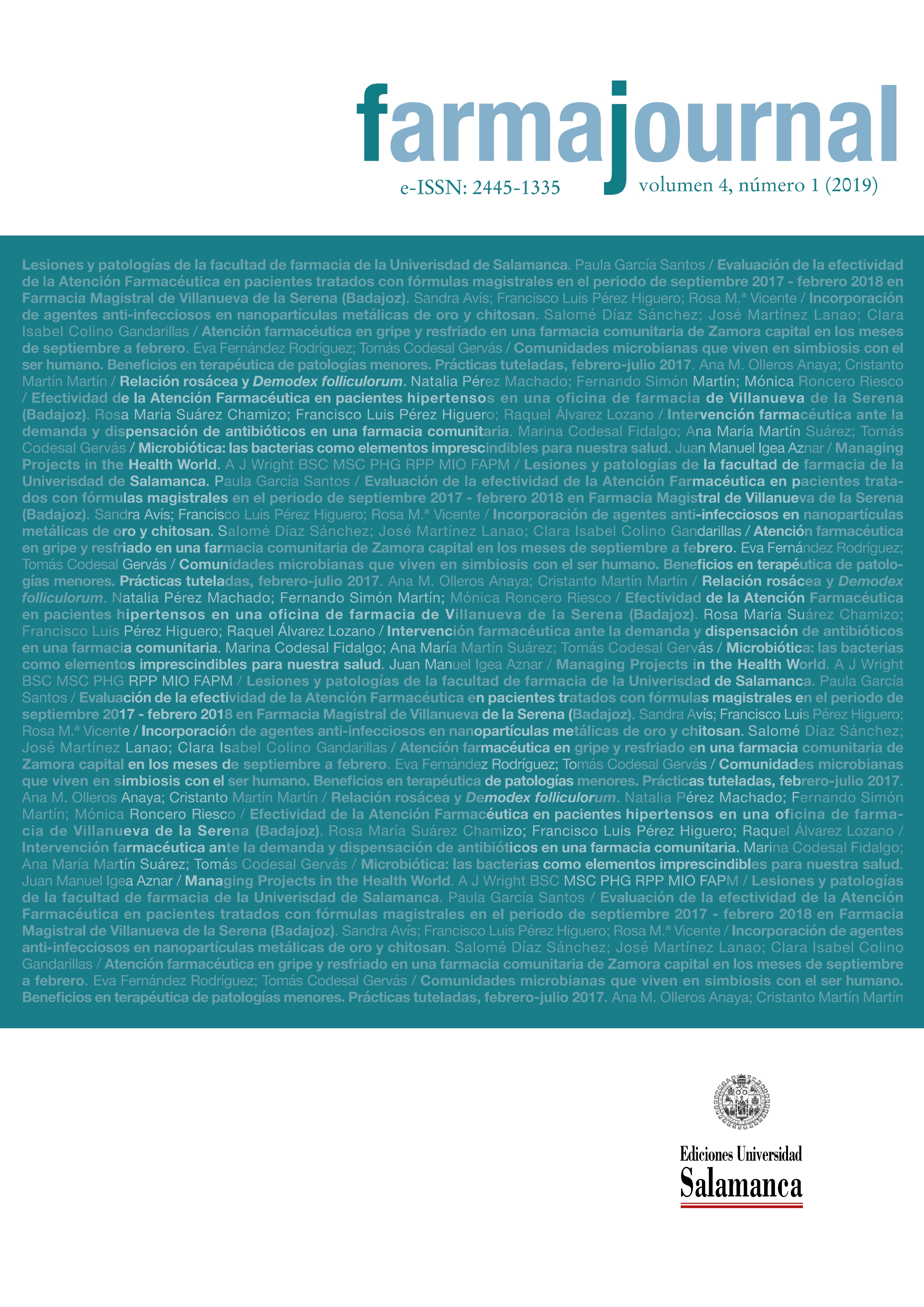 Service learning in the pharmacy degree