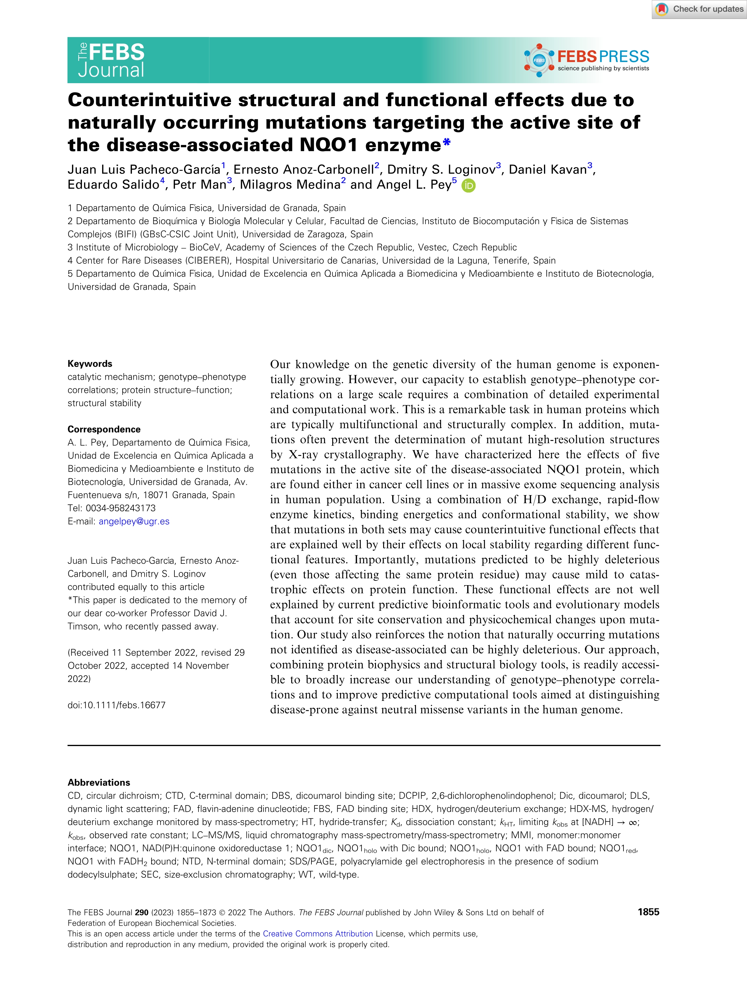 Counterintuitive structural and functional effects due to naturally occurring mutations targeting the active site of the disease-associated NQO1 enzyme*