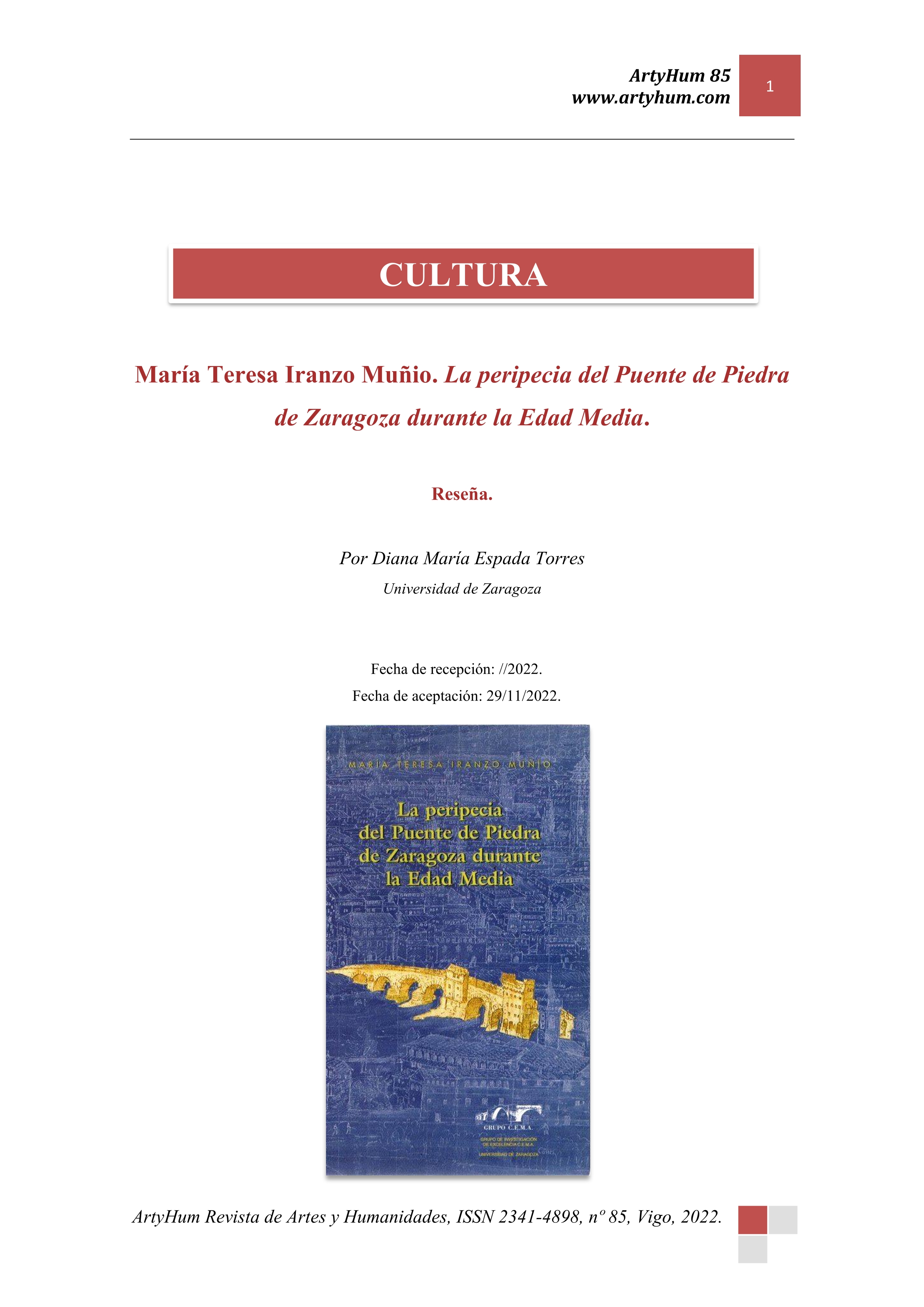 La peripecia del Puente de Piedra de Zaragoza durante la Edad Media