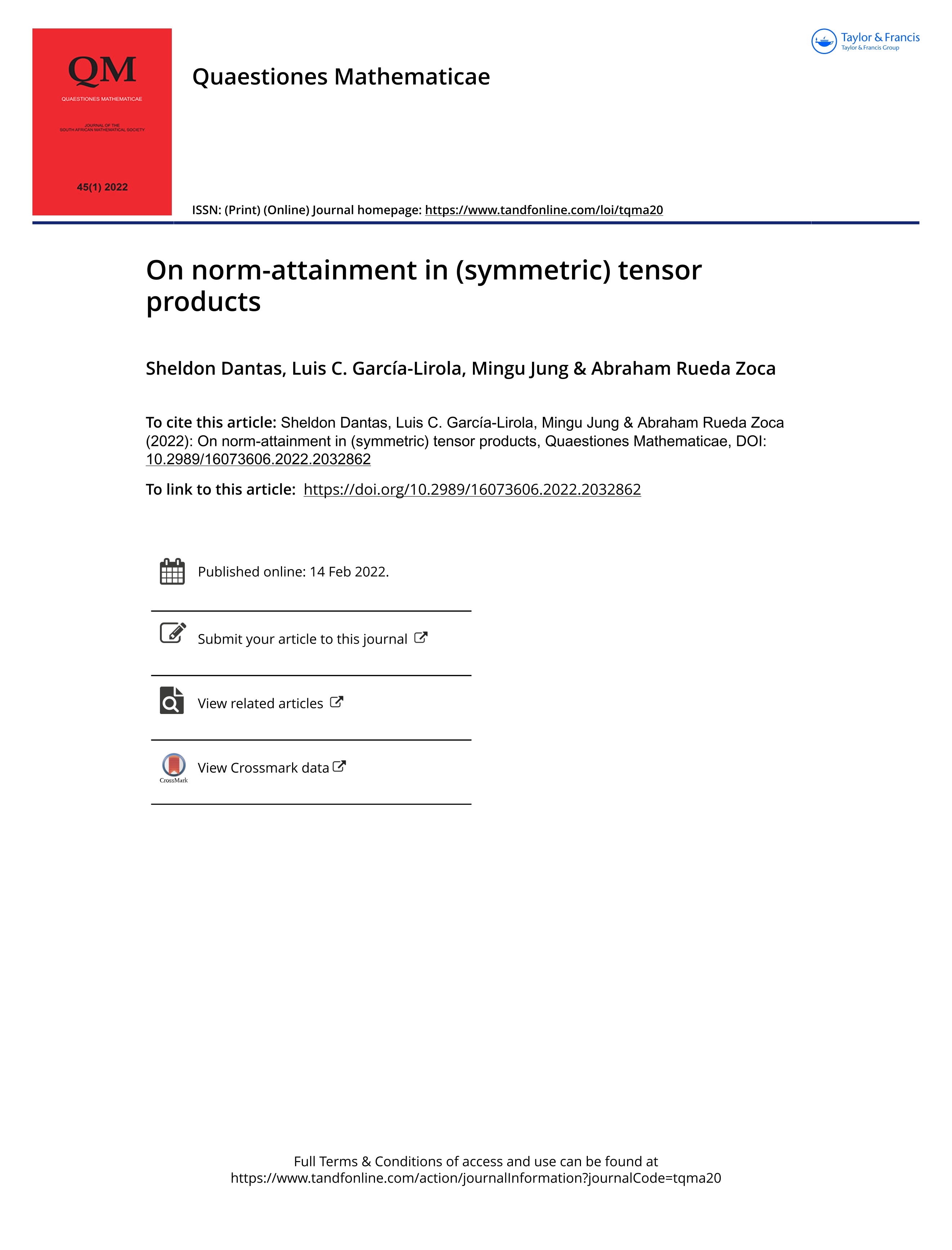 On norm-attainment in (symmetric) tensor products