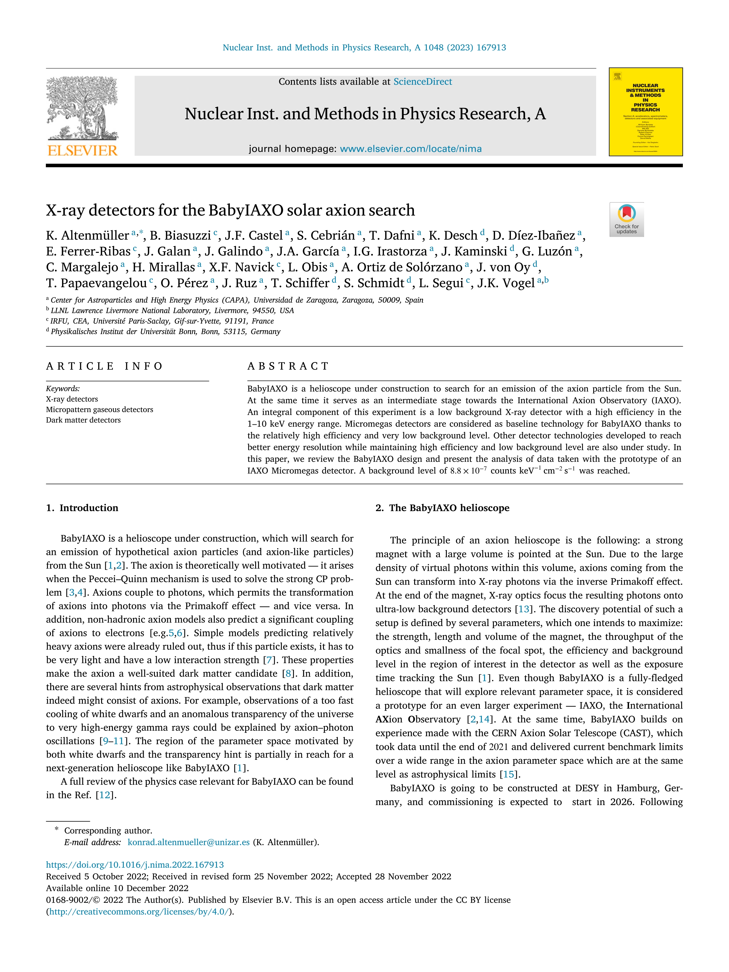 X-ray detectors for the BabyIAXO solar axion search