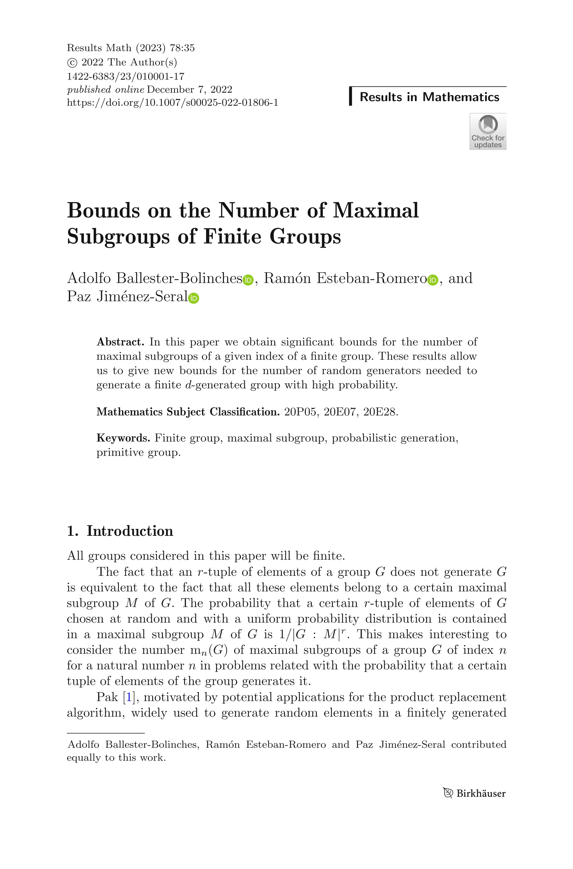 Bounds on the Number of Maximal Subgroups of Finite Groups