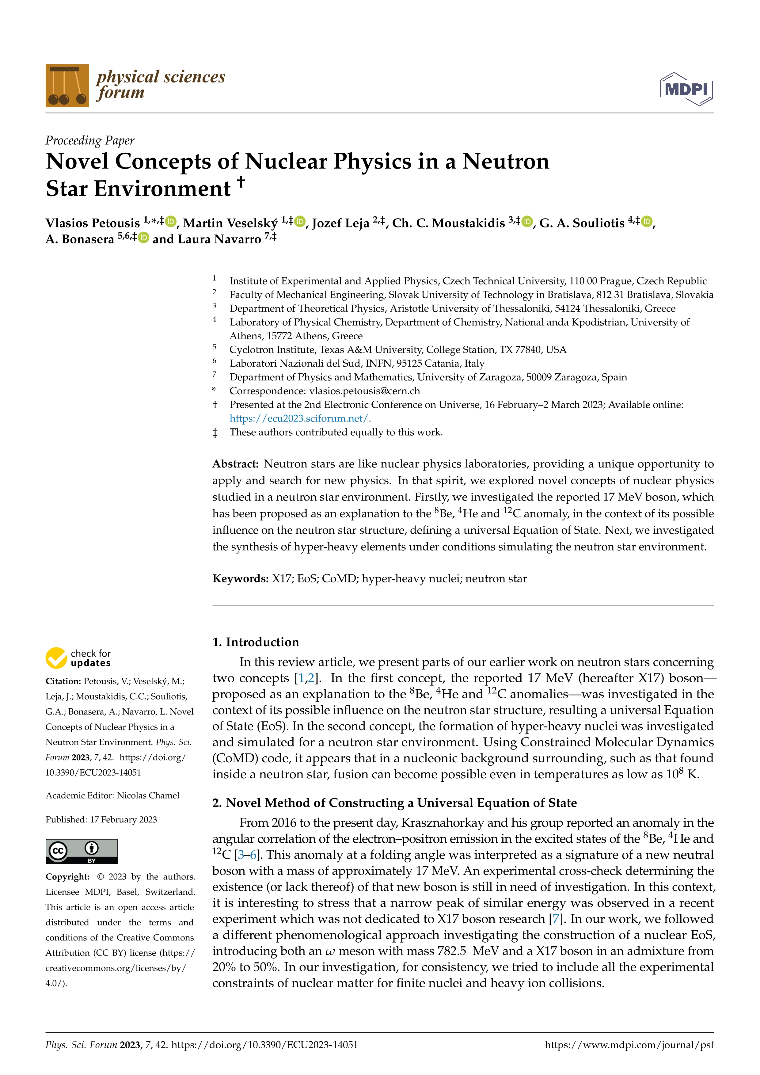 Novel concepts of nuclear physics in a neutron star environment