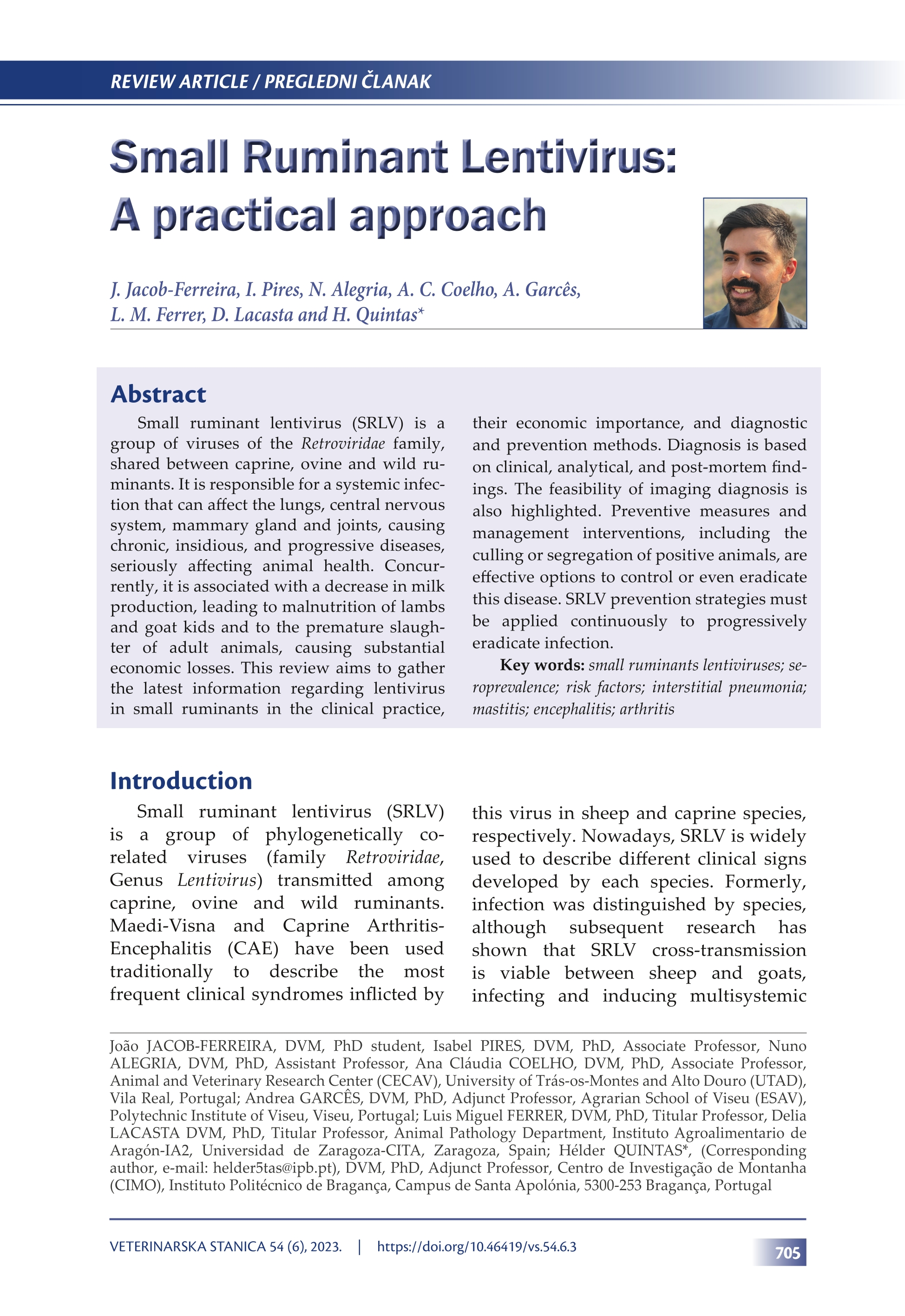 Small ruminant Lentivirus: a practical approach