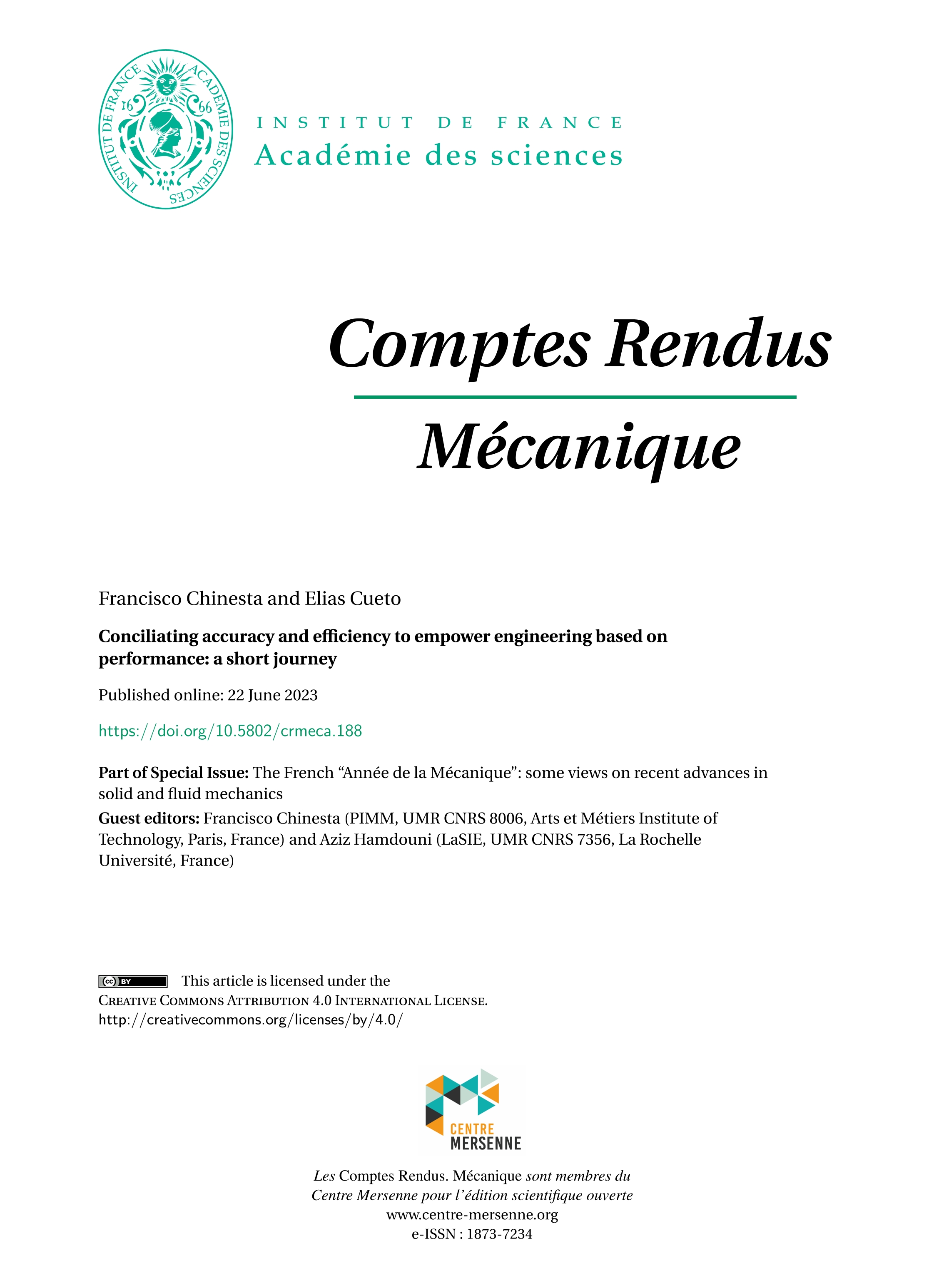 Conciliating accuracy and efficiency to empower engineering based on performance: a short journey