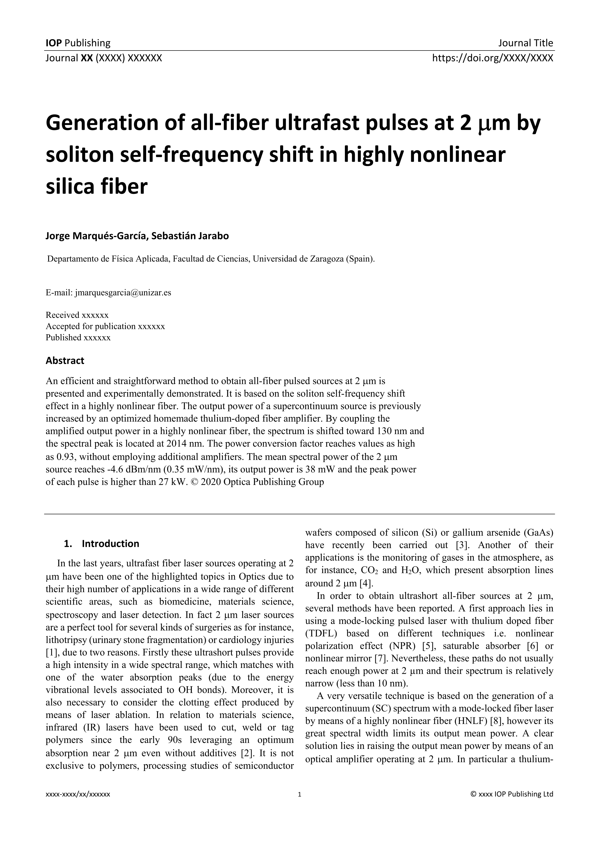 Generation of all-fiber ultrafast pulses at 2 µm by soliton self-frequency shift in highly nonlinear silica fiber