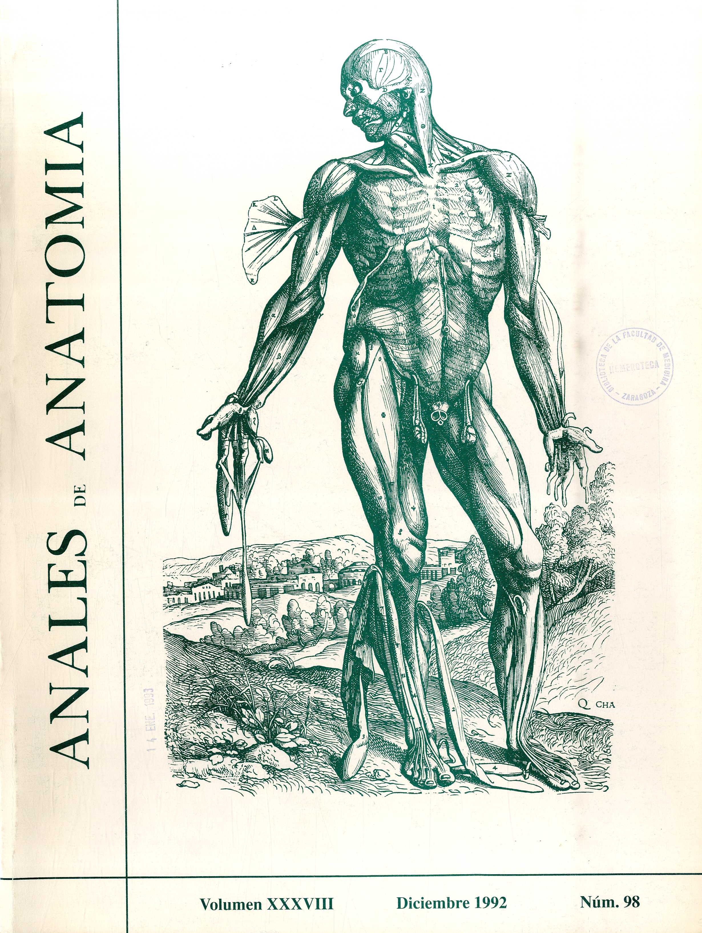 Anales de Anatomía, v. 38, n. 98 (1992)