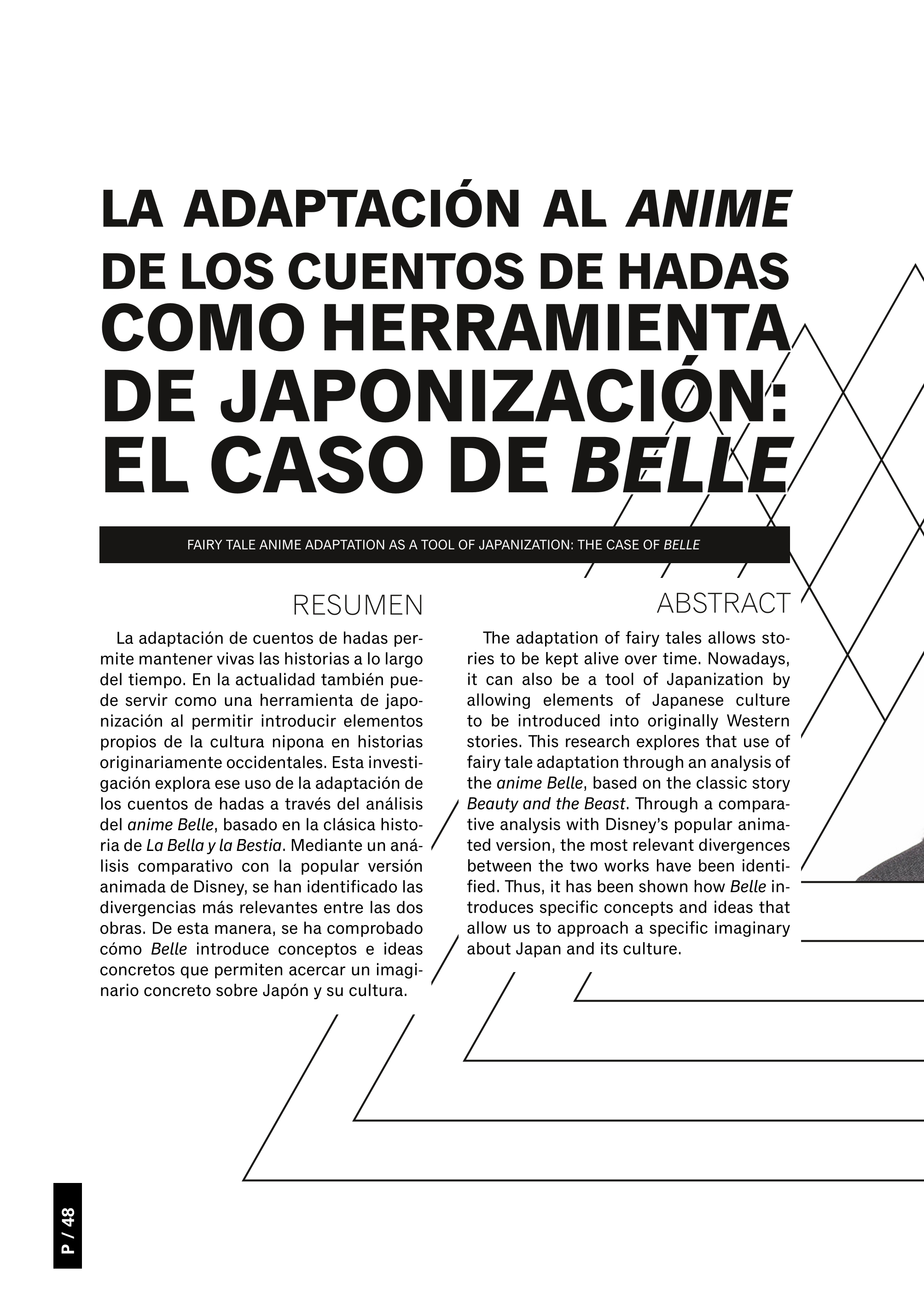 La adaptación al anime de los cuentos de hadas como herramienta de japonización: el caso de Belle