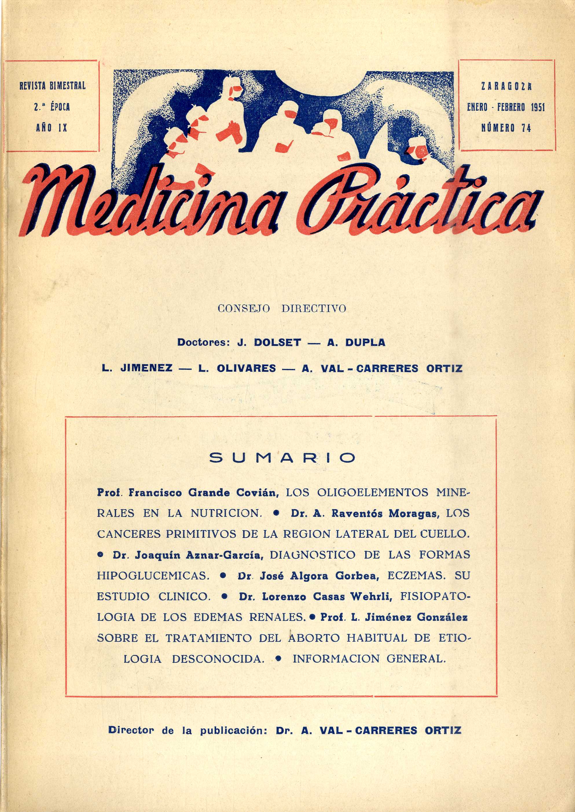 Medicina práctica, Año 9, 9 (1951)