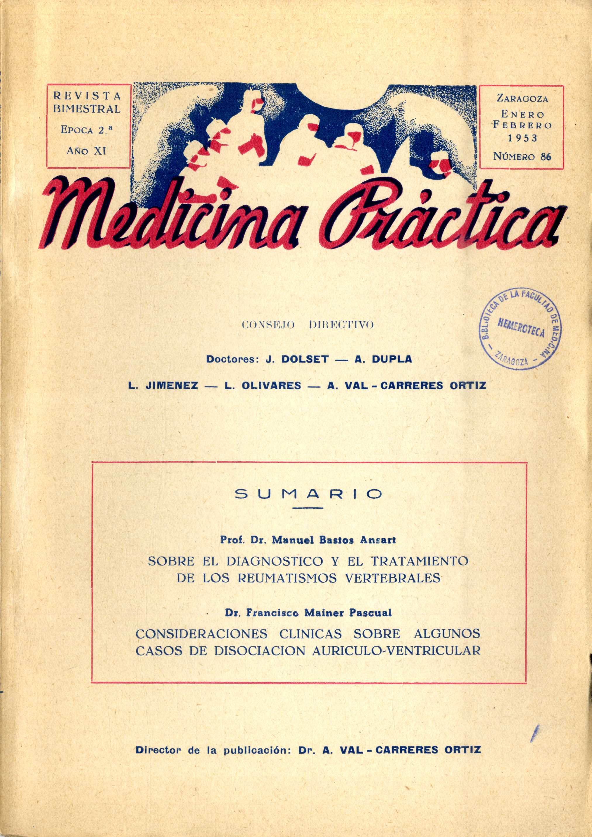 Medicina práctica, Año 11, 11 (1953)