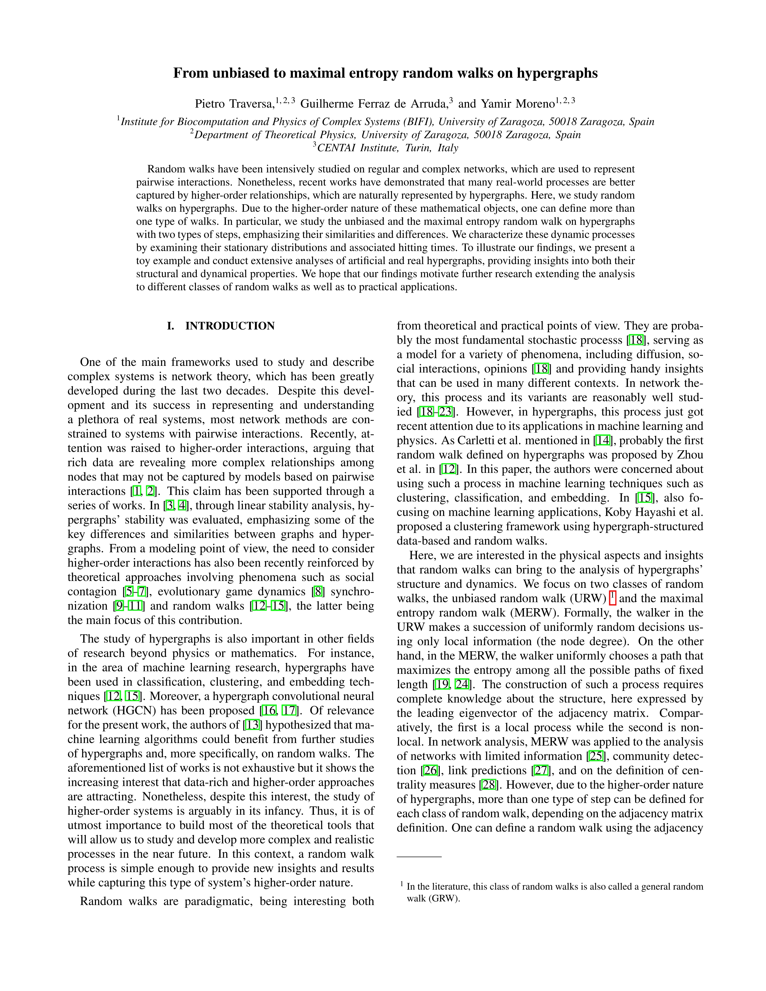 From unbiased to maximal-entropy random walks on hypergraphs