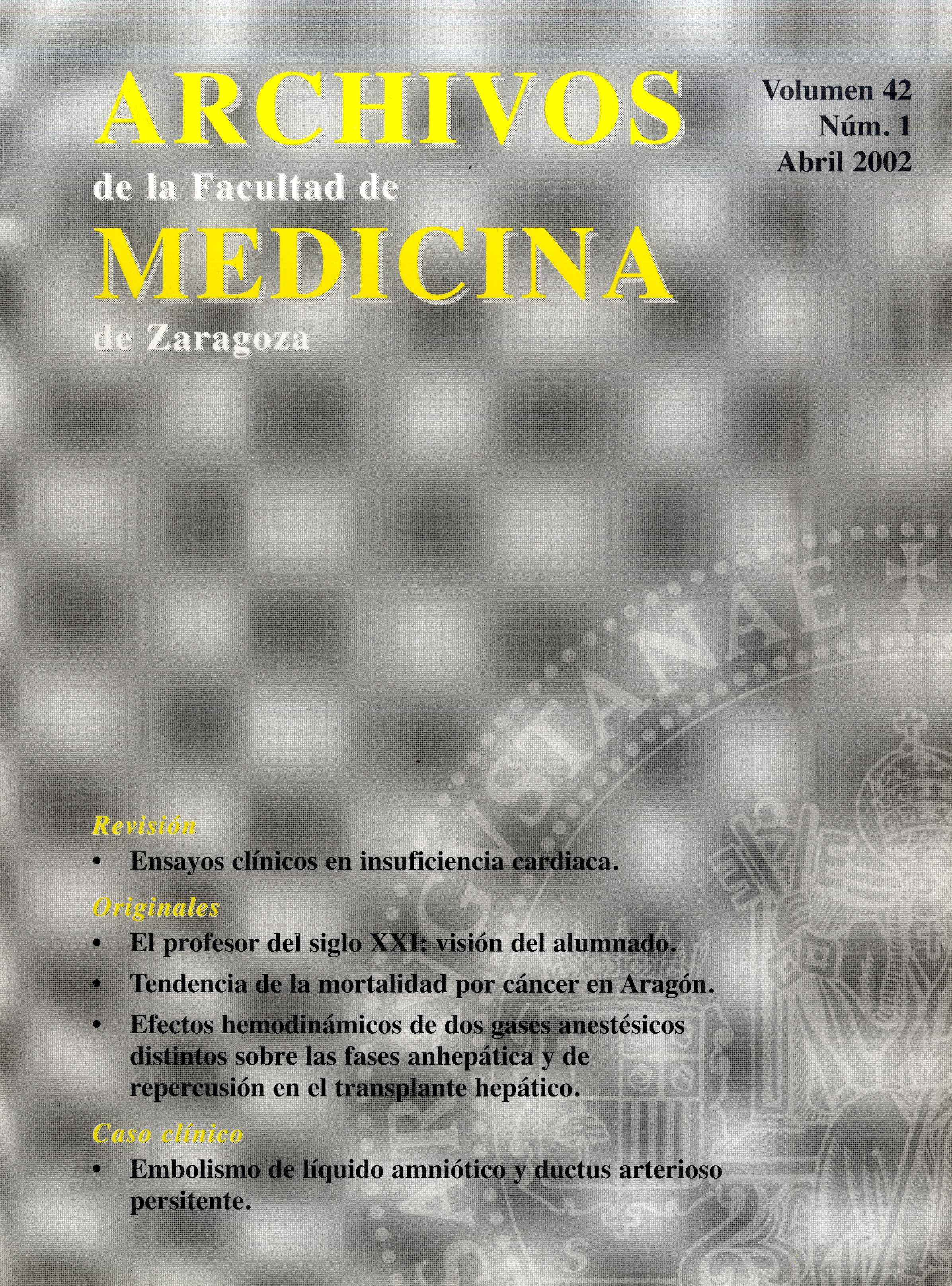 萨拉戈萨医学档案，第42卷，42（2002）