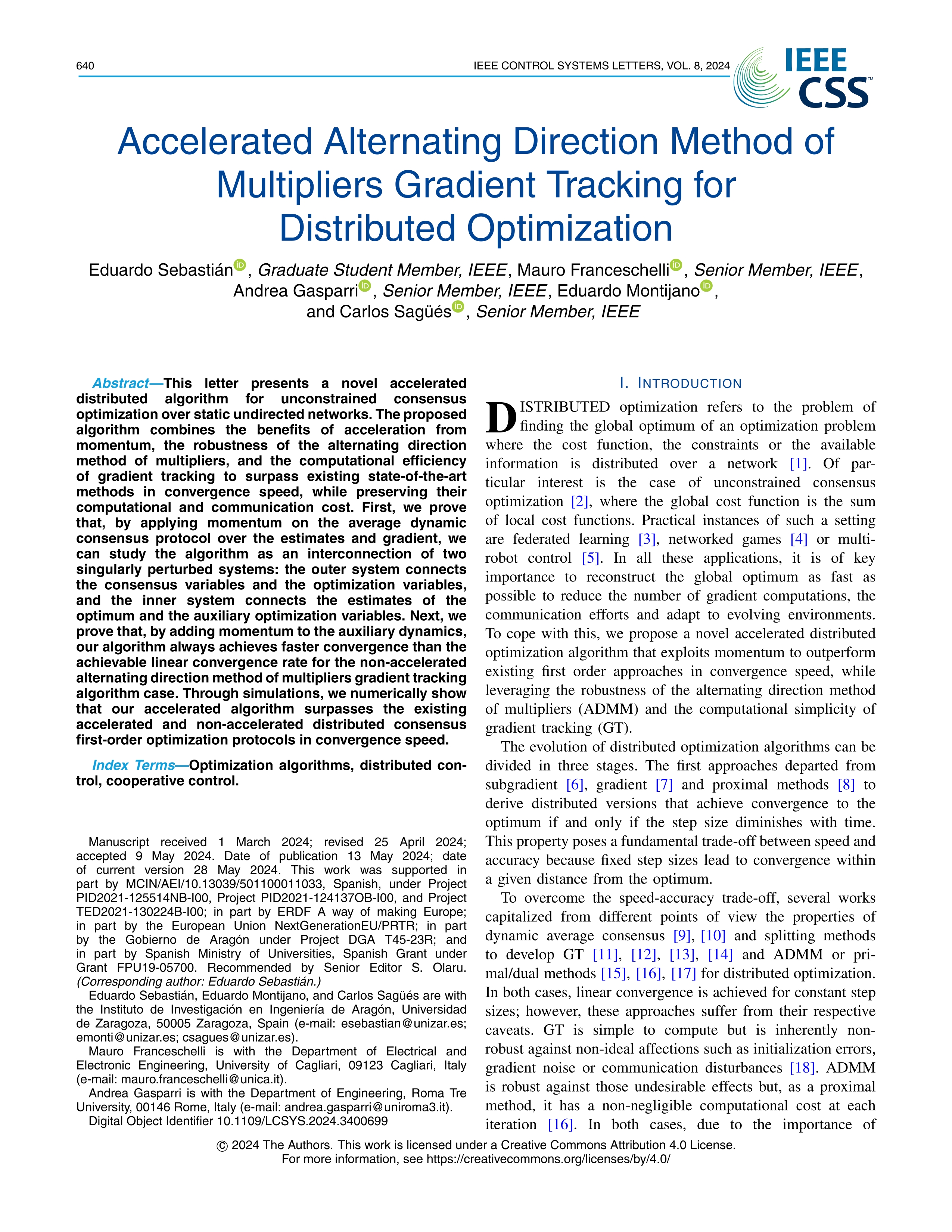 Accelerated Alternating Direction Method of Multipliers Gradient Tracking for Distributed Optimization