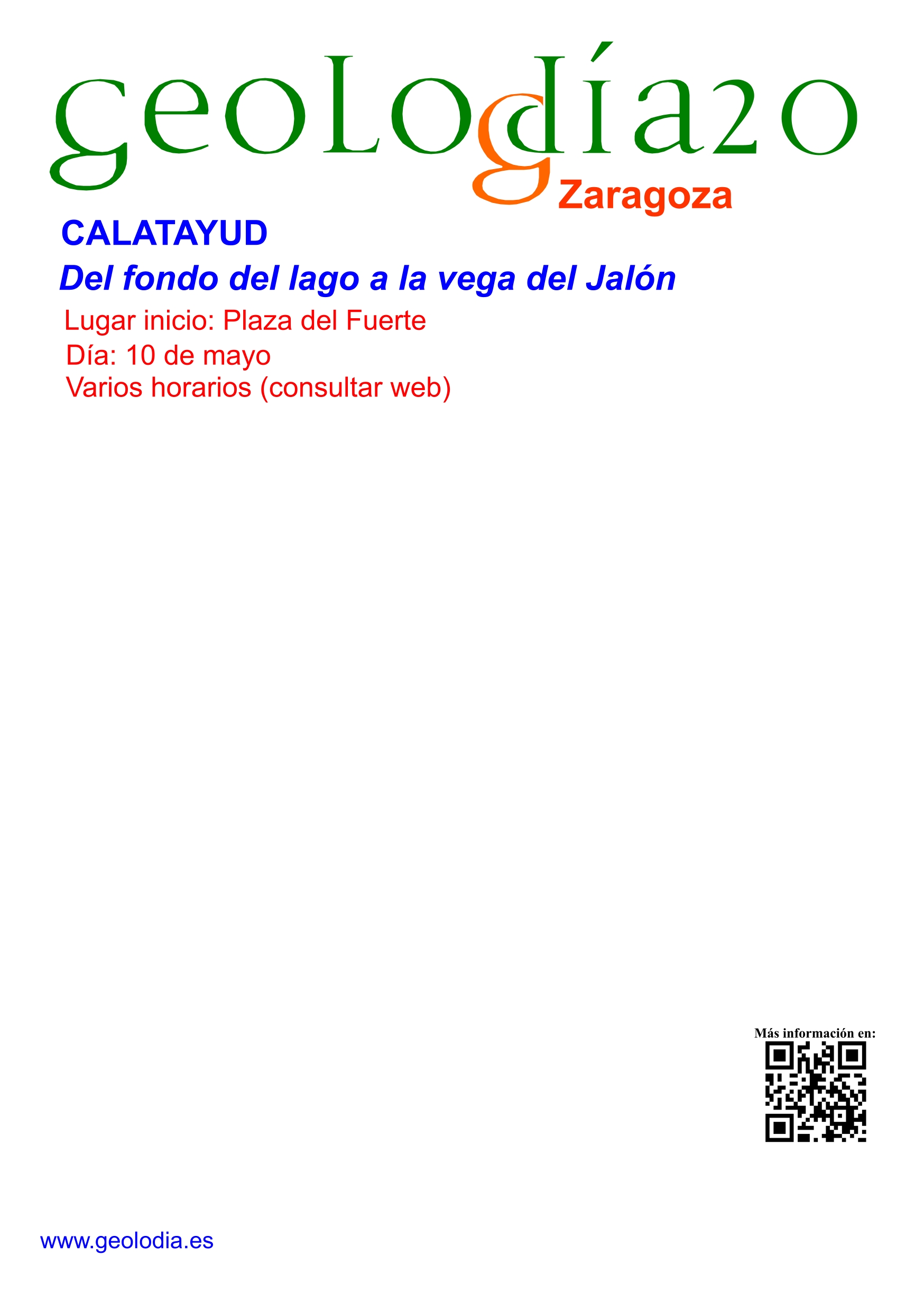 Calatayud. Del fondo del lago a la vega del Jalón