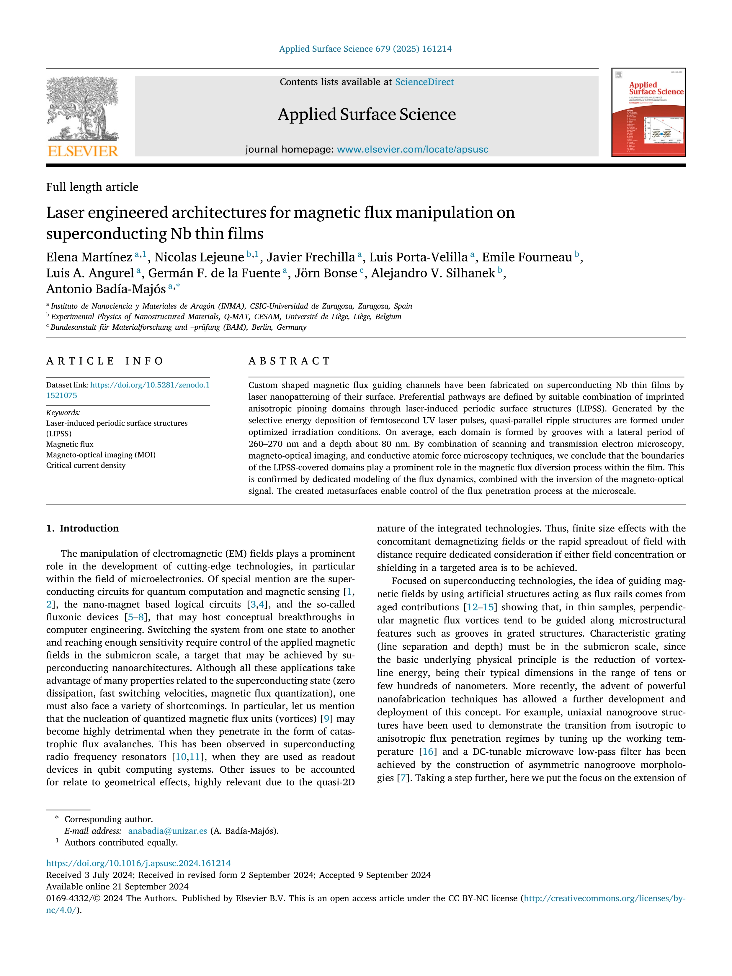 Laser engineered architectures for magnetic flux manipulation on superconducting Nb thin films