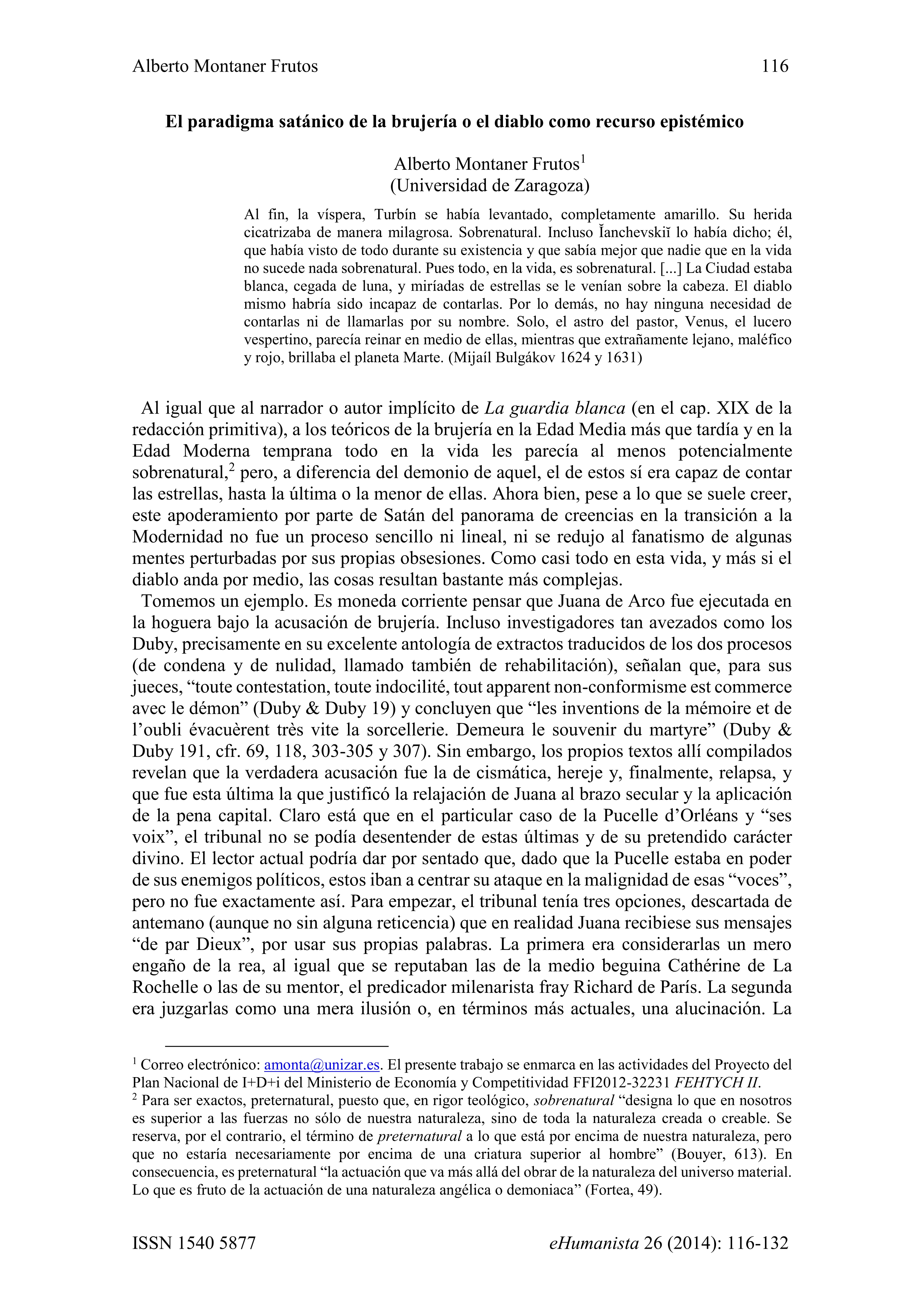 El paradigma satánico de la brujería o el diablo como recurso epistémico