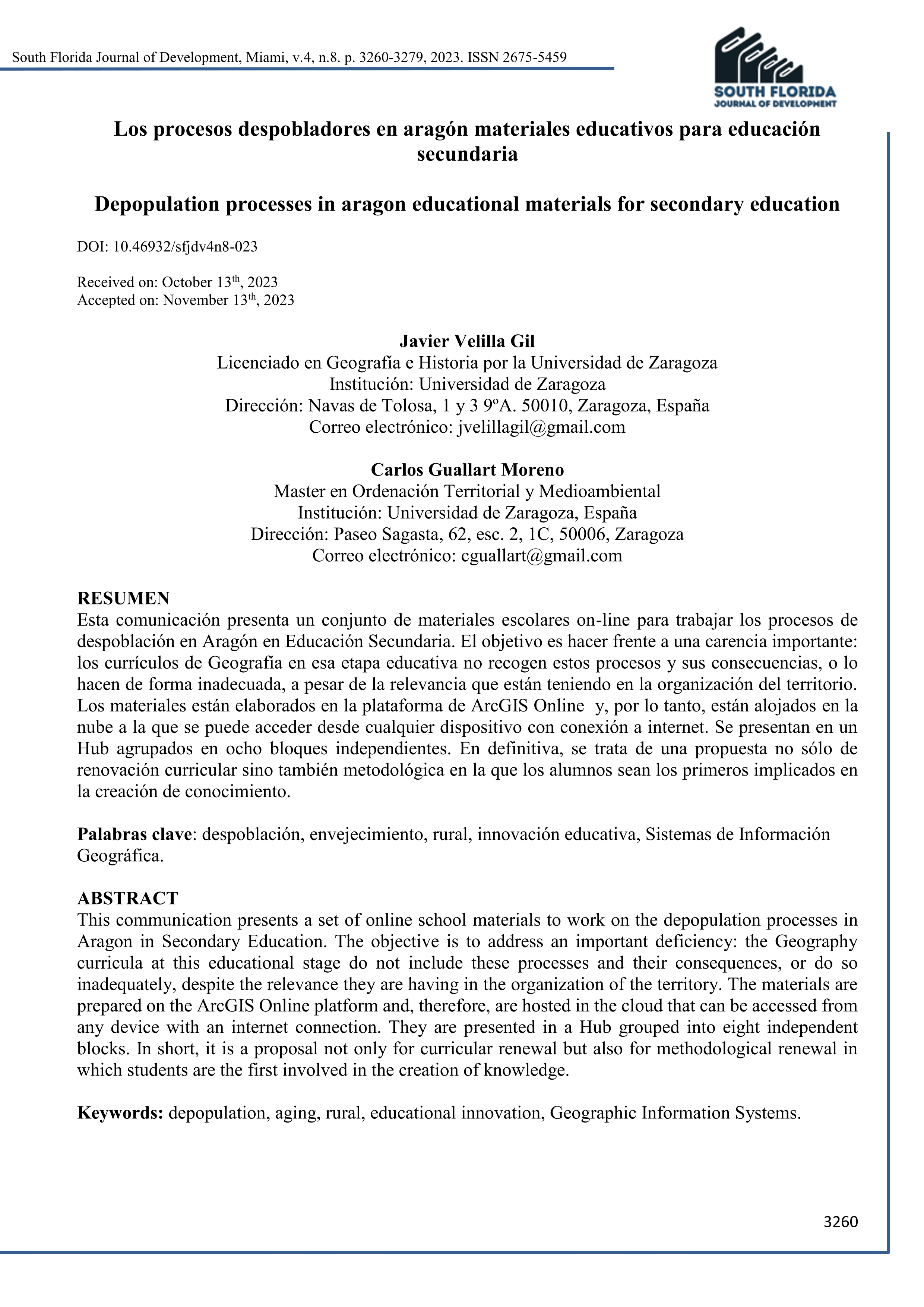 Los procesos despobladores en aragón materiales educativos para educación secundaria