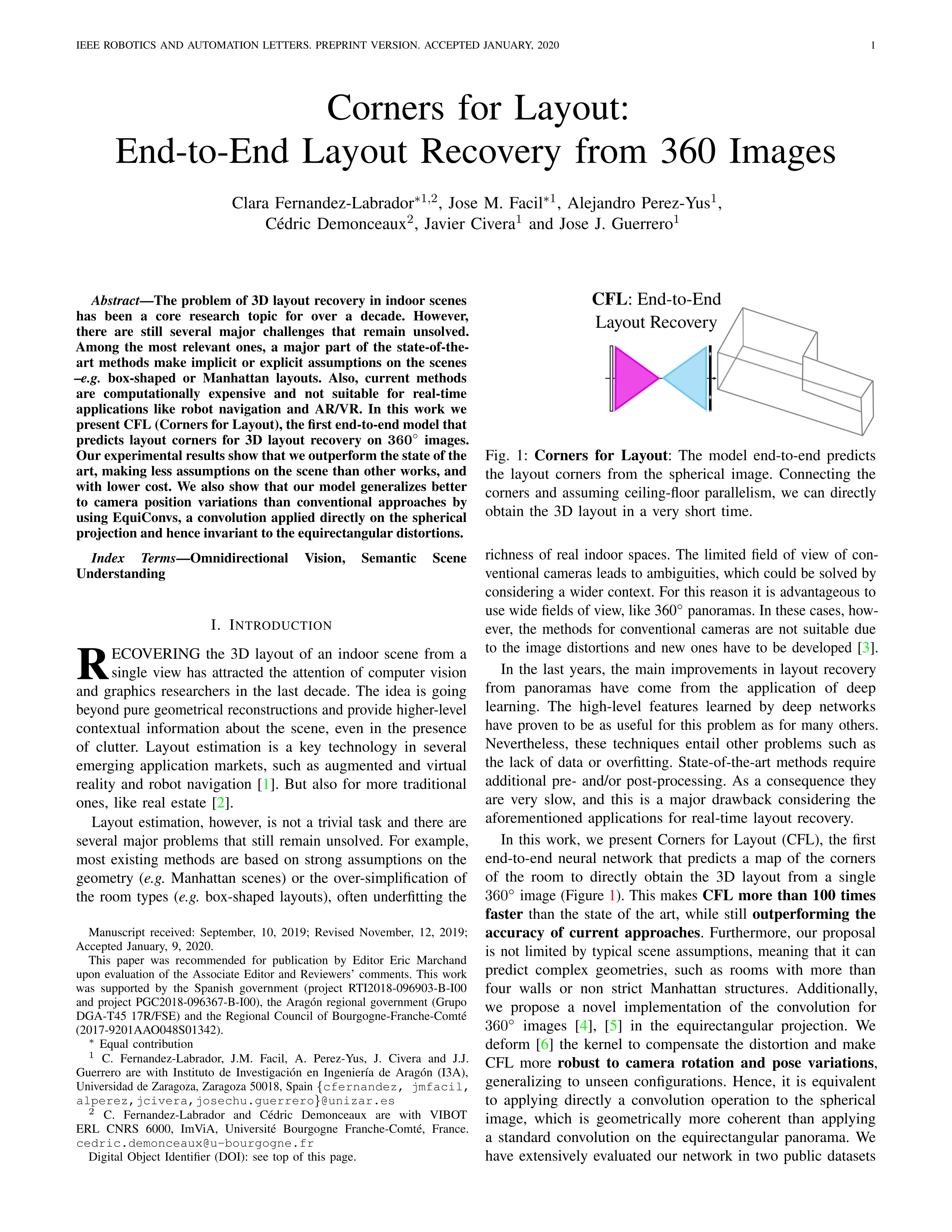 Corners for Layout: End-to-End Layout Recovery from 360 Images