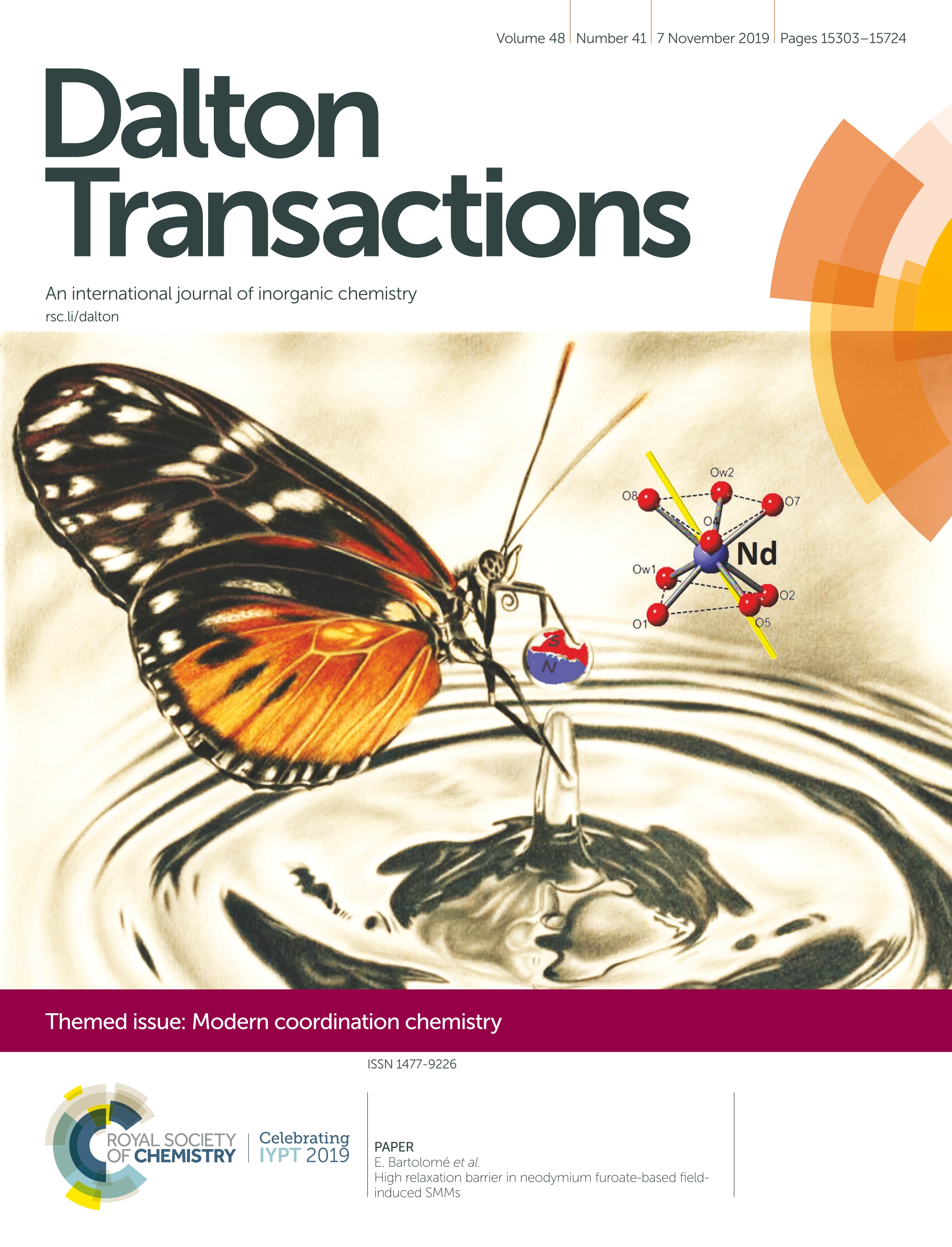 High relaxation barrier in neodymium furoate-based field-induced SMMs