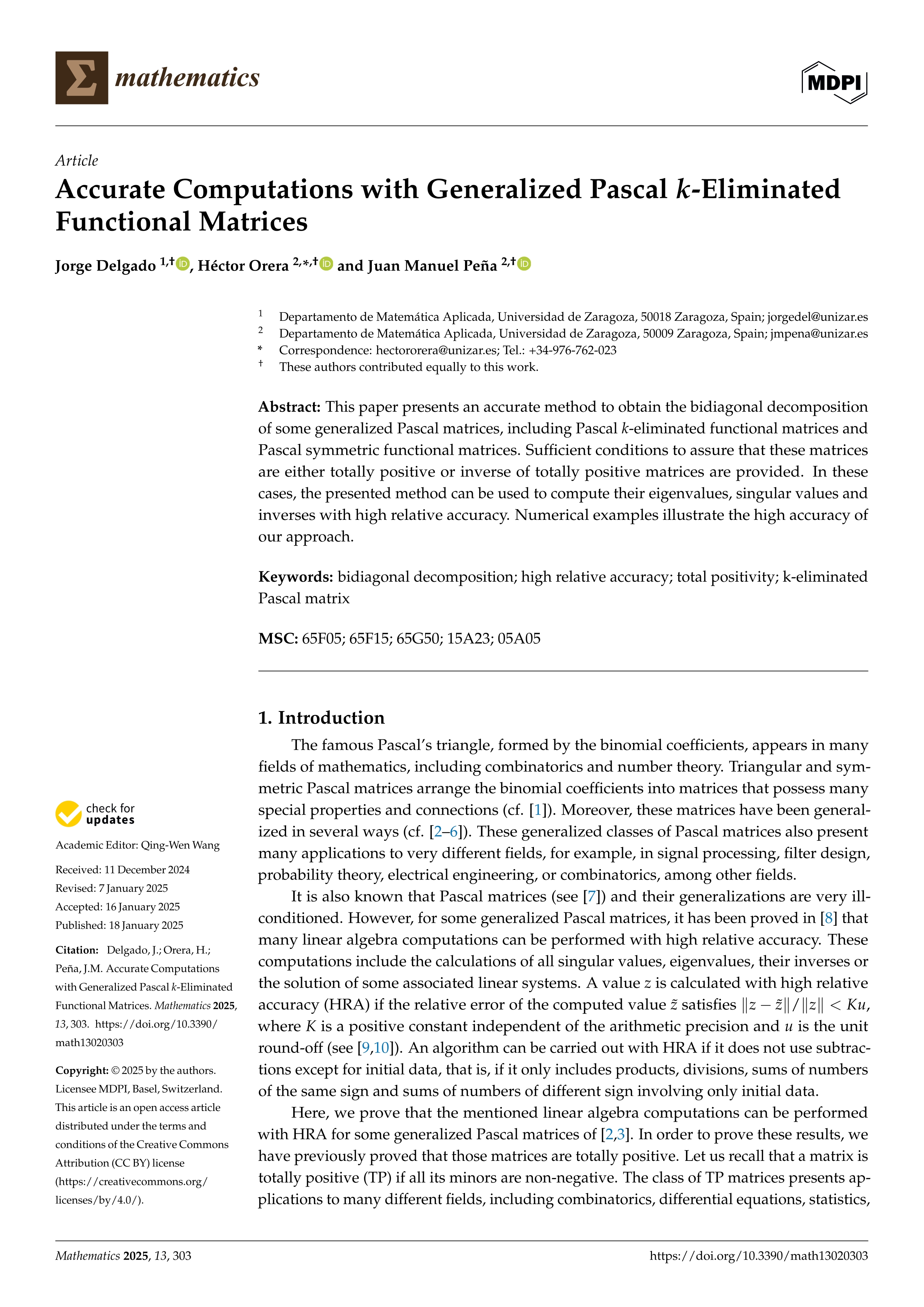 Accurate Computations with Generalized Pascal k-Eliminated Functional Matrices