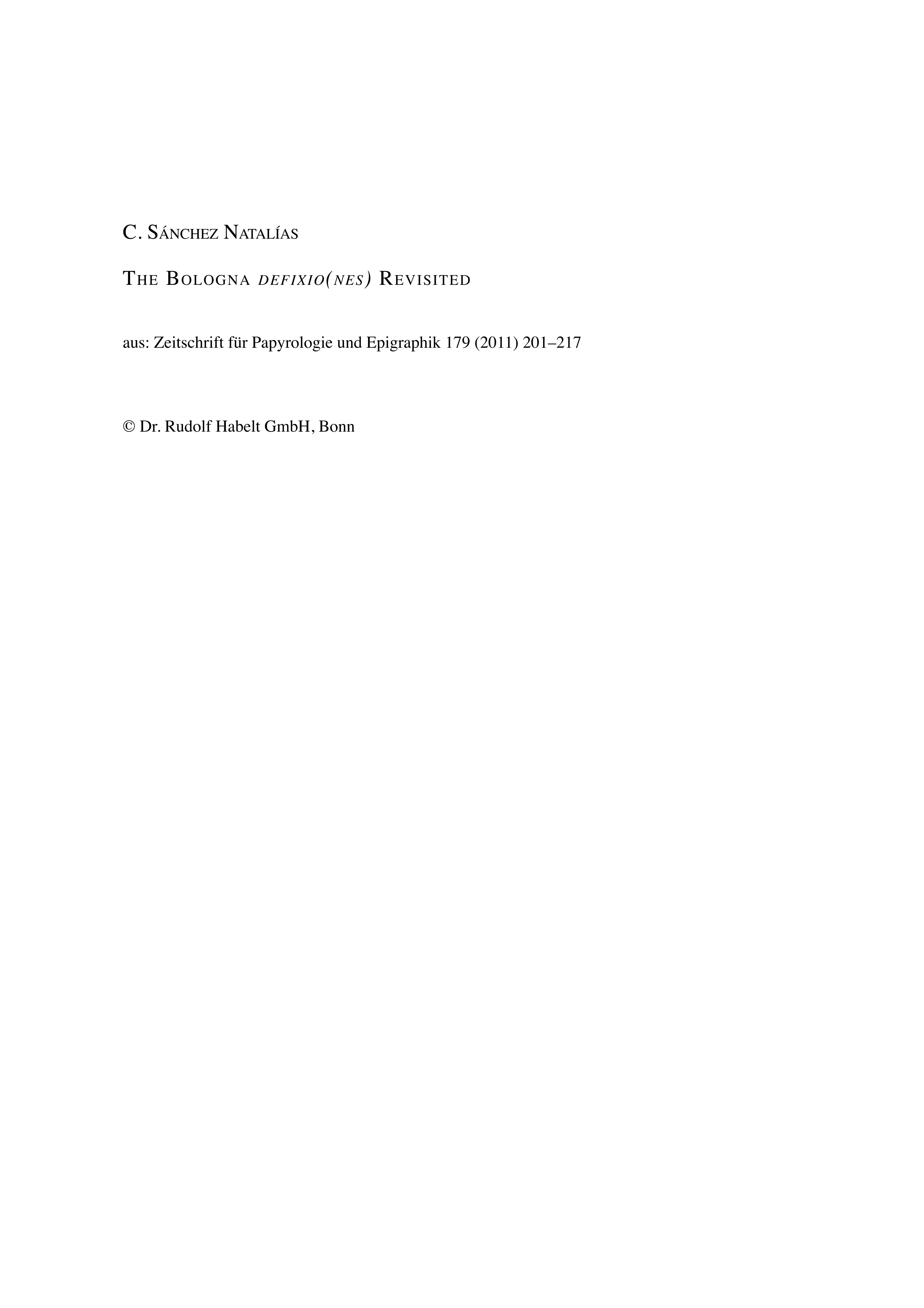 The Bologna defixio(nes) Revisited