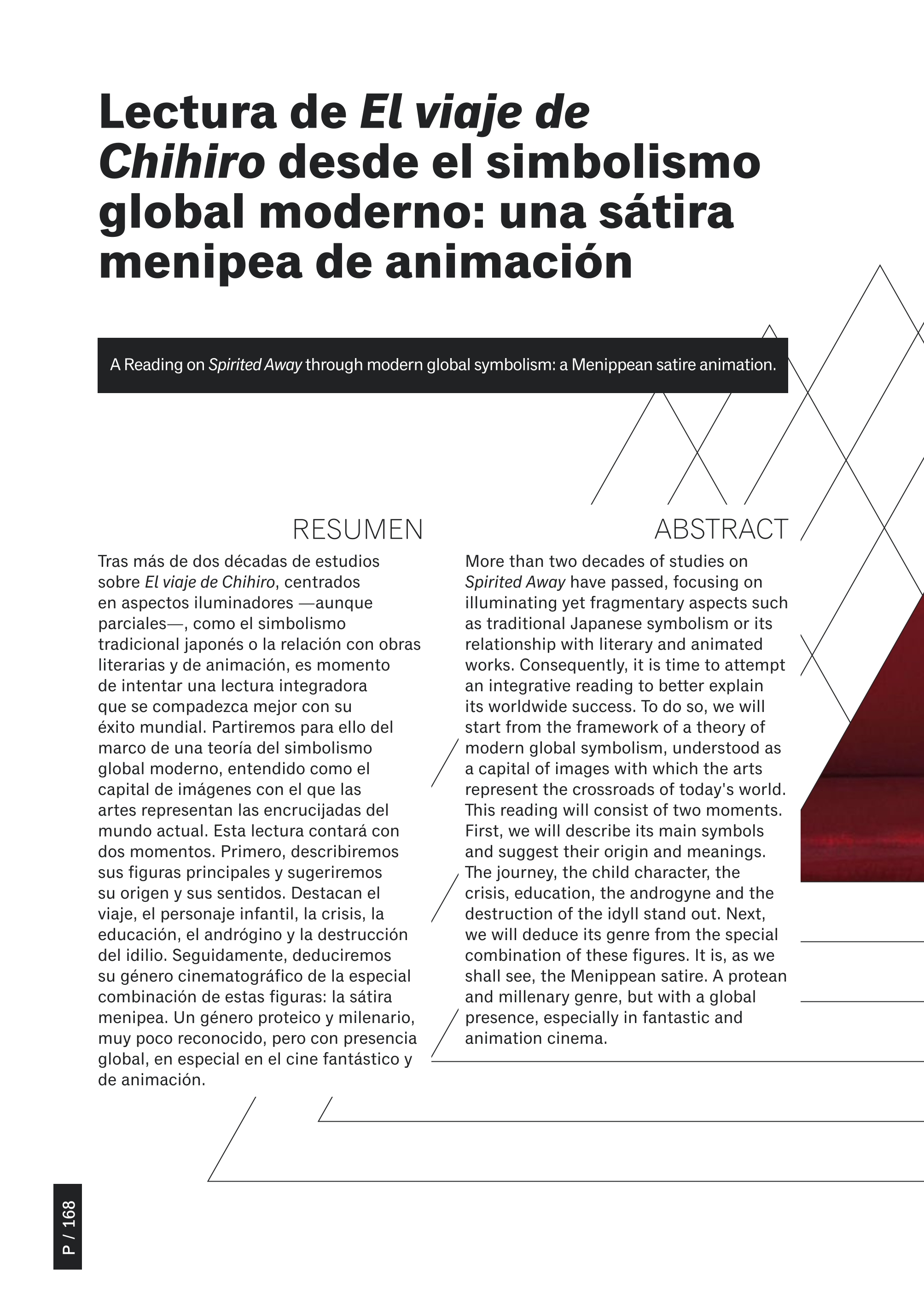 Lectura de El viaje de Chihiro desde el simbolismo global moderno: una sátira menipea de animación