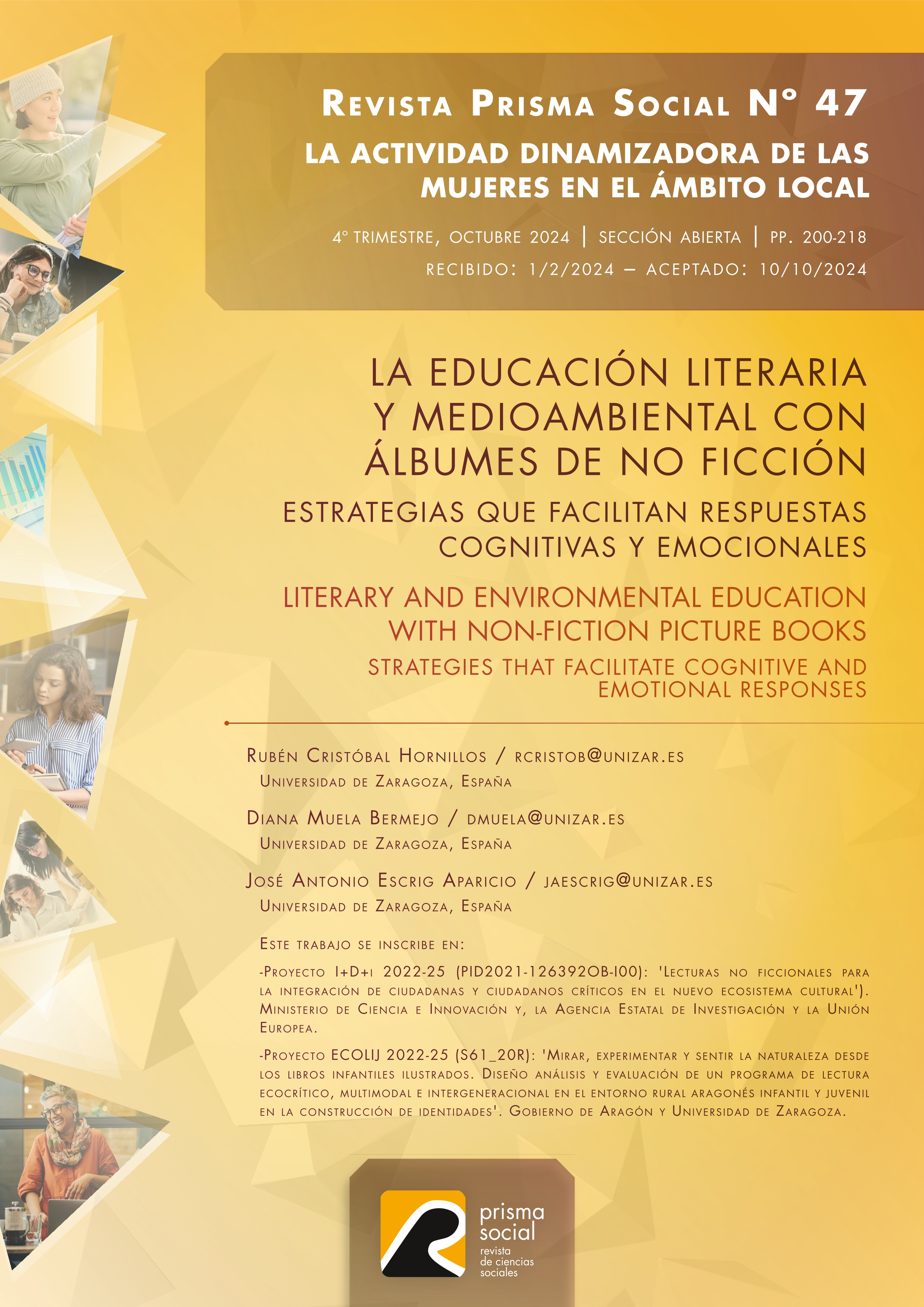 La educación literaria y medioambiental con álbumes de no ficción. Estrategias que facilitan respuestas cognitivas y emocionales