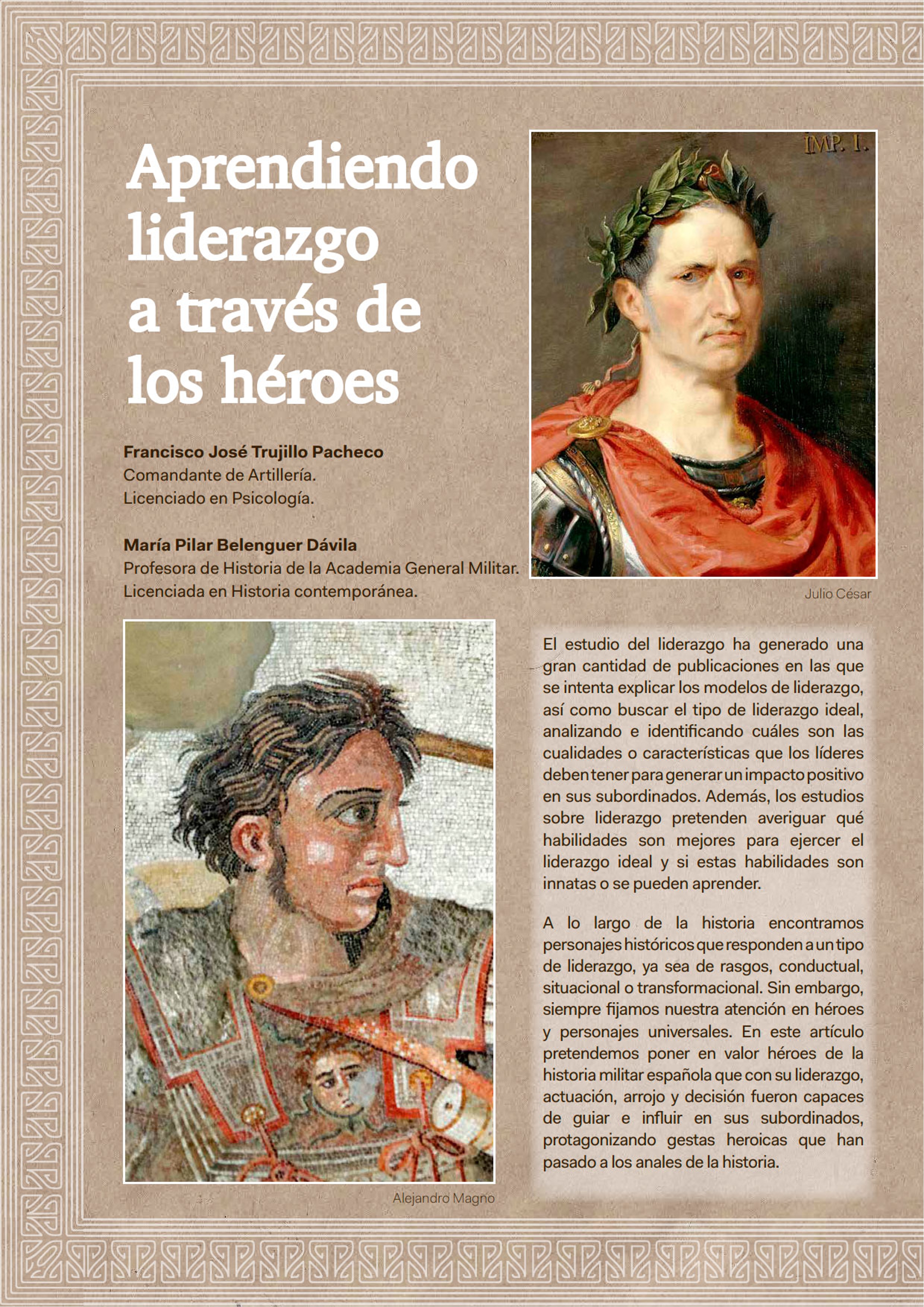 Aprendiendo liderazgo a través de los héroes