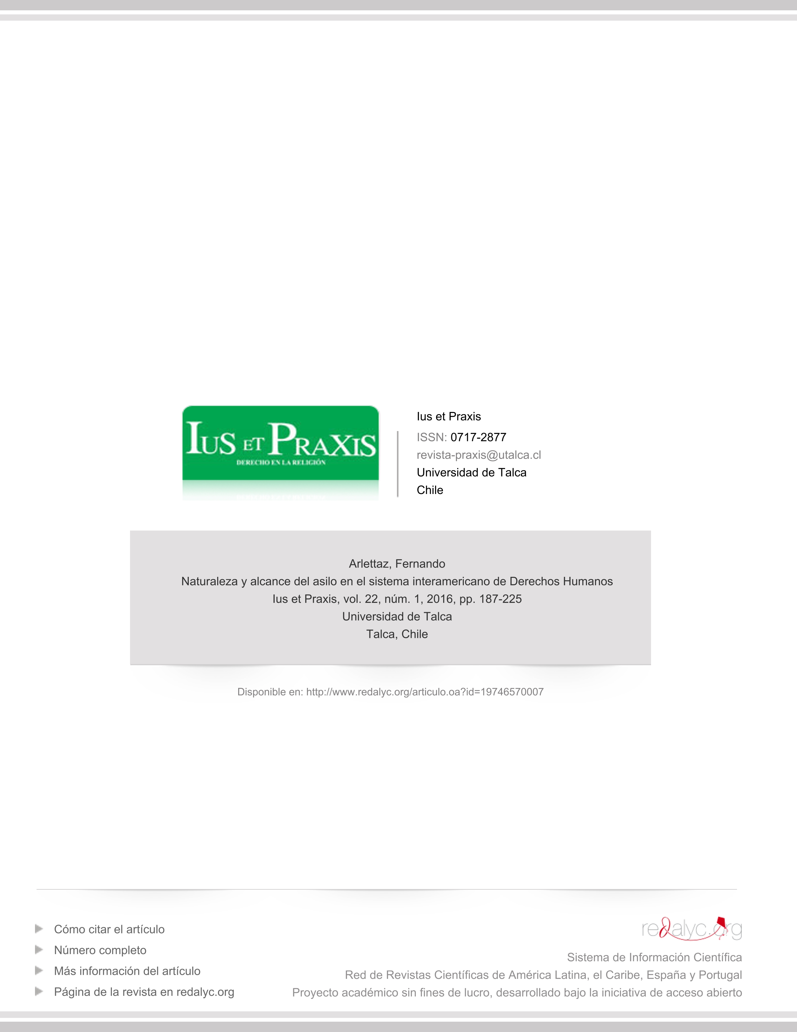 Naturaleza y alcance del asilo en el sistema interamericano de derechos humanos