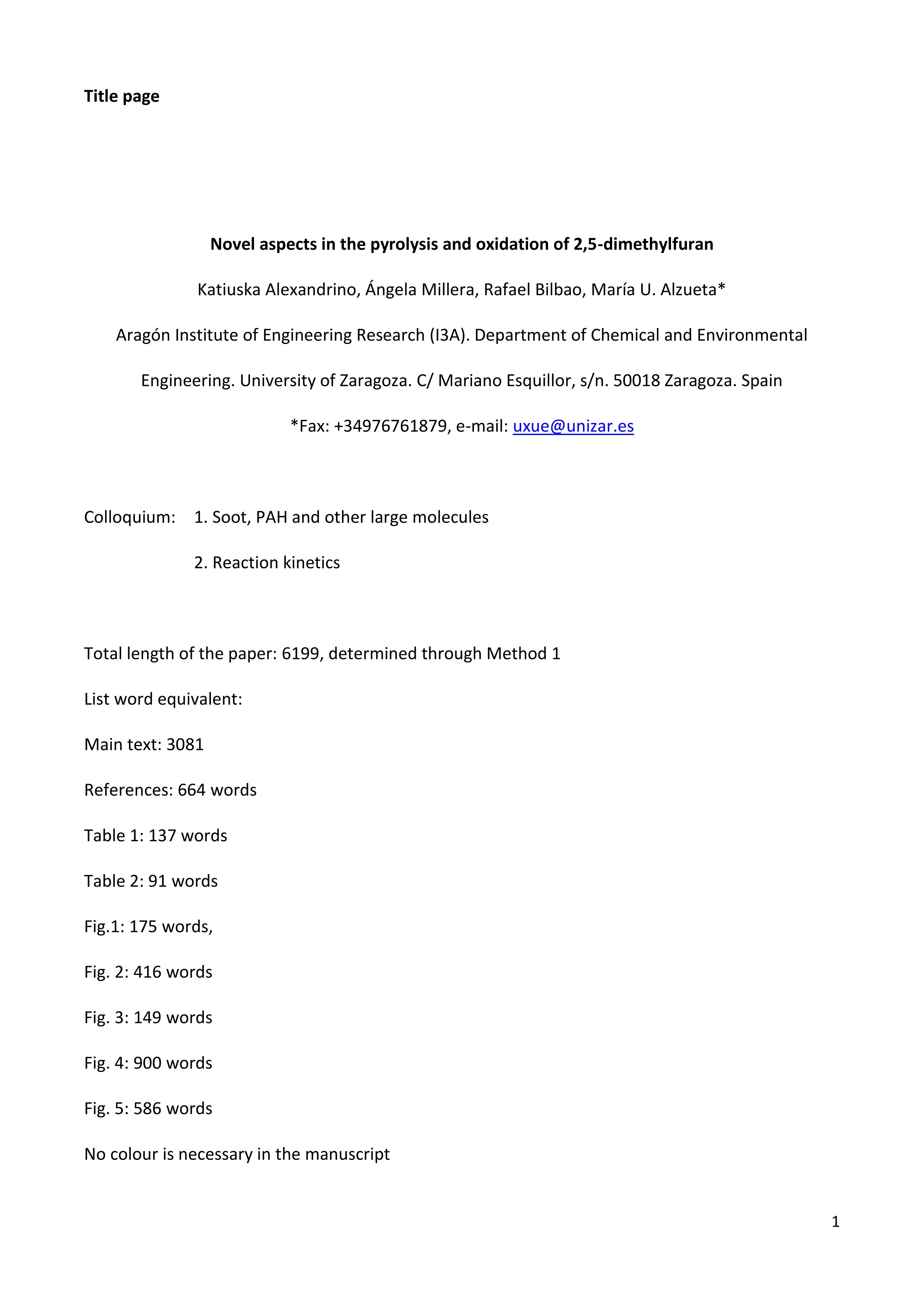 Novel aspects in the pyrolysis and oxidation of 2, 5-dimethylfuran