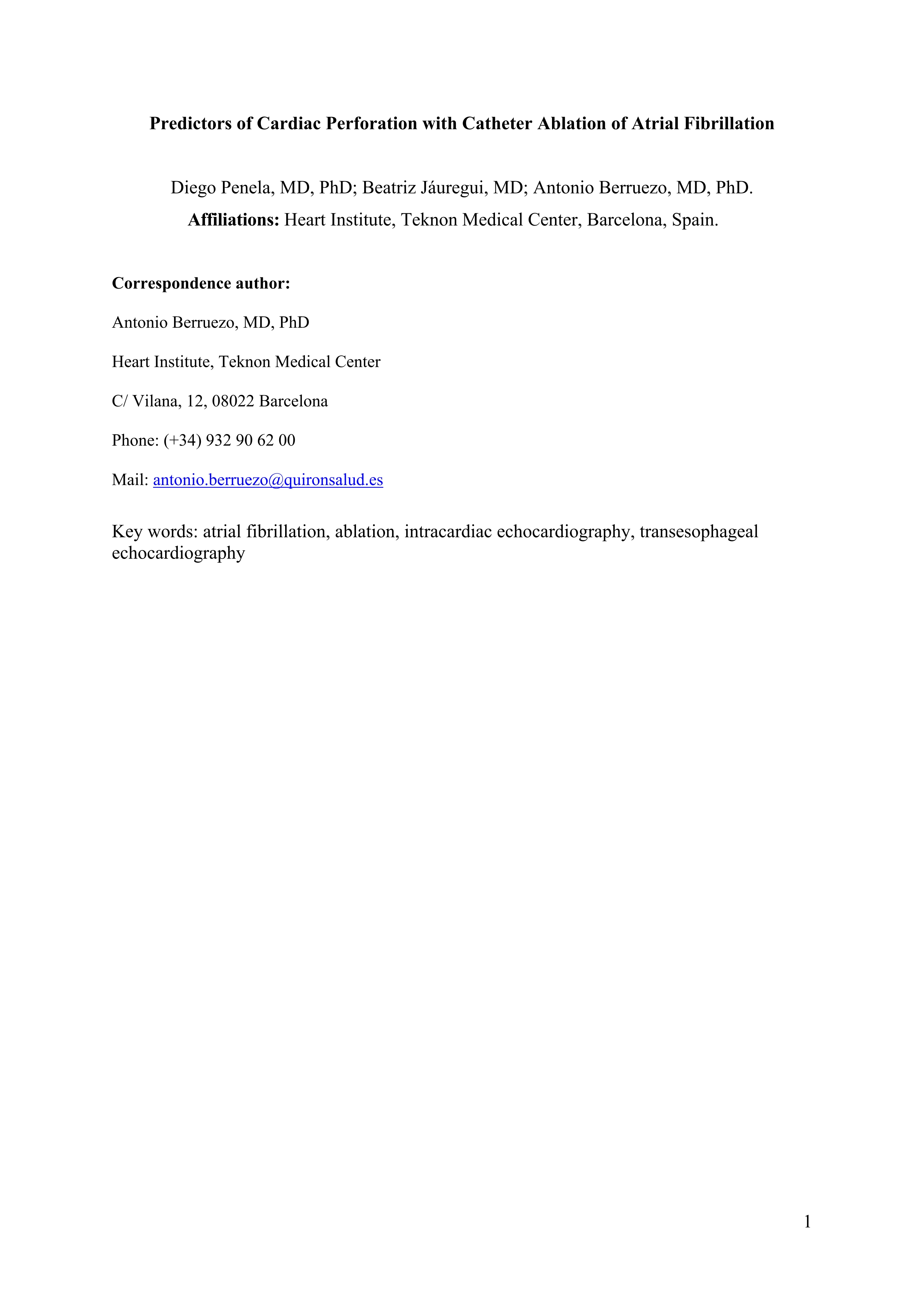 Intracardiac Versus Transesophageal Echocardiography: If You Don't Compare Them You Don't Have the Answer.