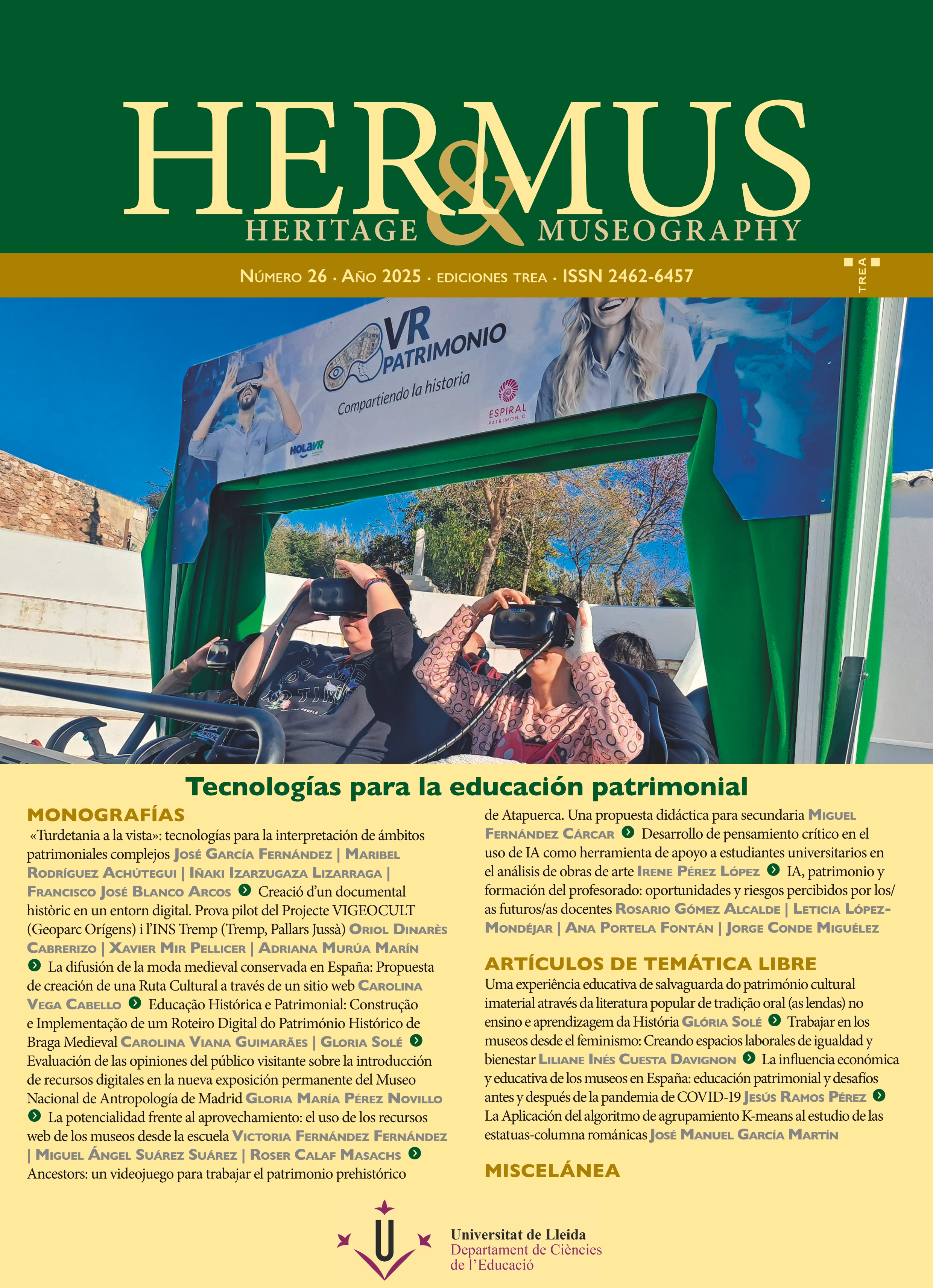 Tecnologías para la educación patrimonial