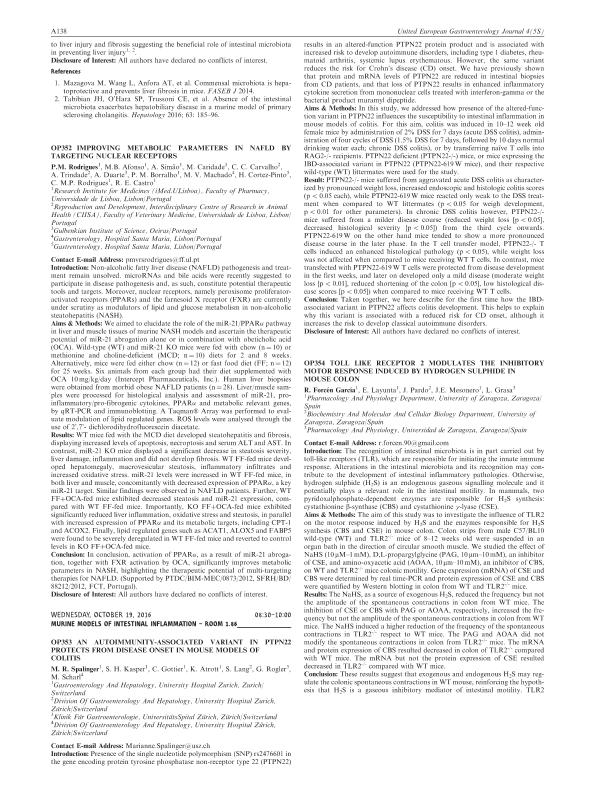 Toll-like receptor 2 modulates the inhibitory motor response induced by hydrogen sulphide in mouse colon