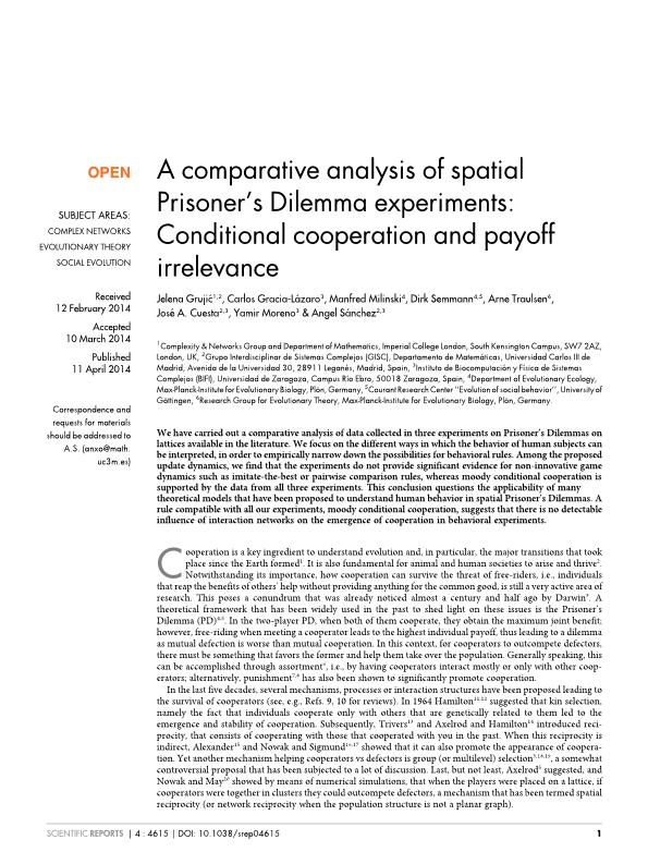 A comparative analysis of spatial Prisoner's Dilemma experiments: Conditional cooperation and payoff irrelevance