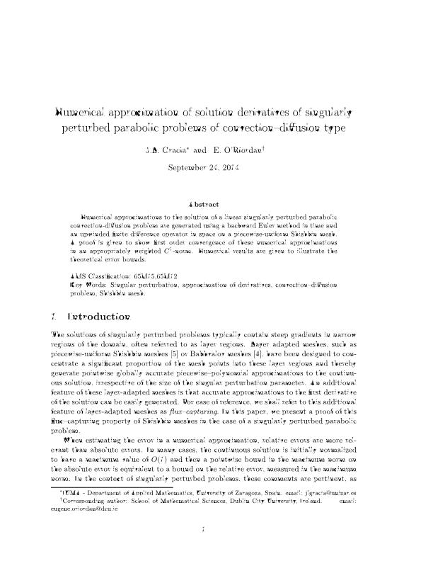 Numerical approximation of solution derivatives of singularly peprturbed parabolic problems of convection-difffusion type