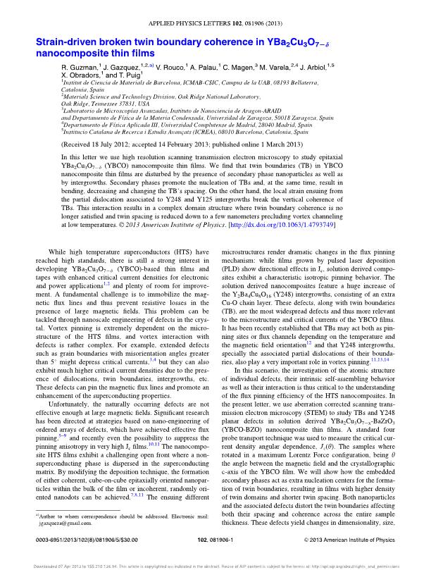 Strain-driven broken twin boundary coherence in YBa2Cu3O7−δ nanocomposite thin films