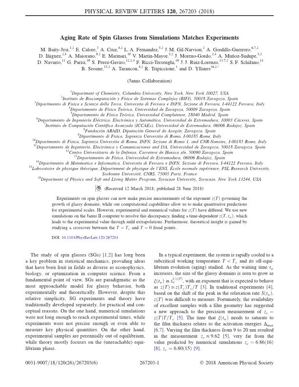 Aging rate of spin glasses from simulations matches experiments