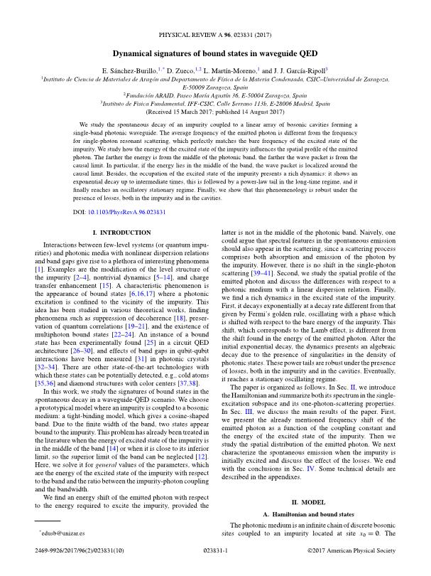 Dynamical signatures of bound states in waveguide QED