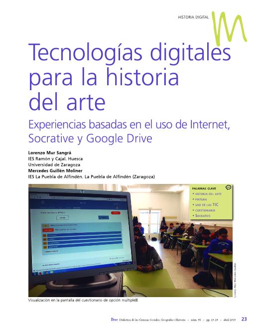 Tecnologías digitales para la historia del arte