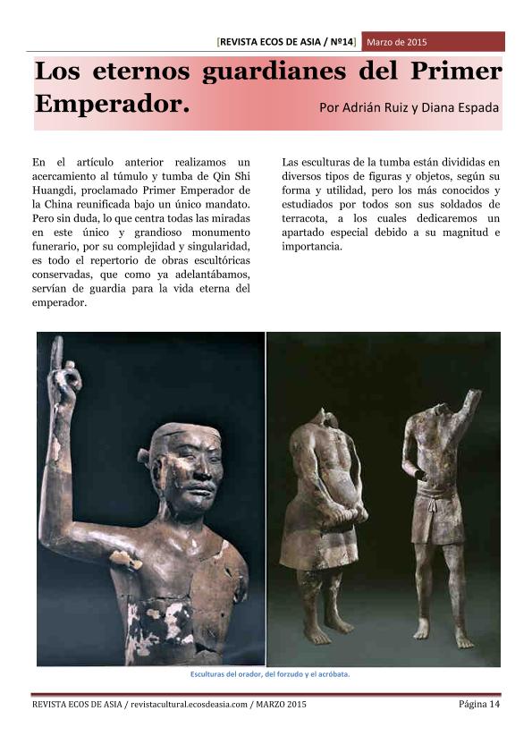 Los eternos guardianes del primer emperador