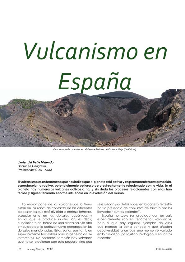 Vulcanismo en España