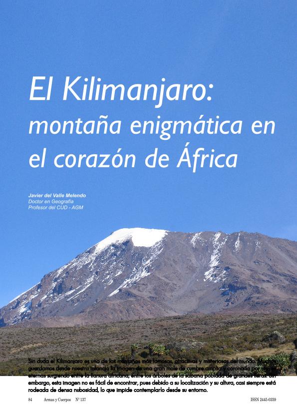 El Kilimanjaro: montaña enigmática en el corazón de África