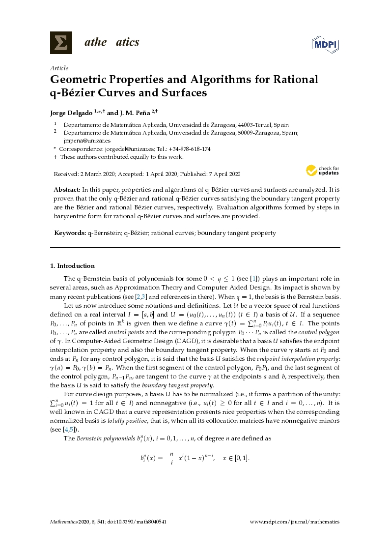 Geometric properties and algorithms for rational q-Bézier curves and surfaces