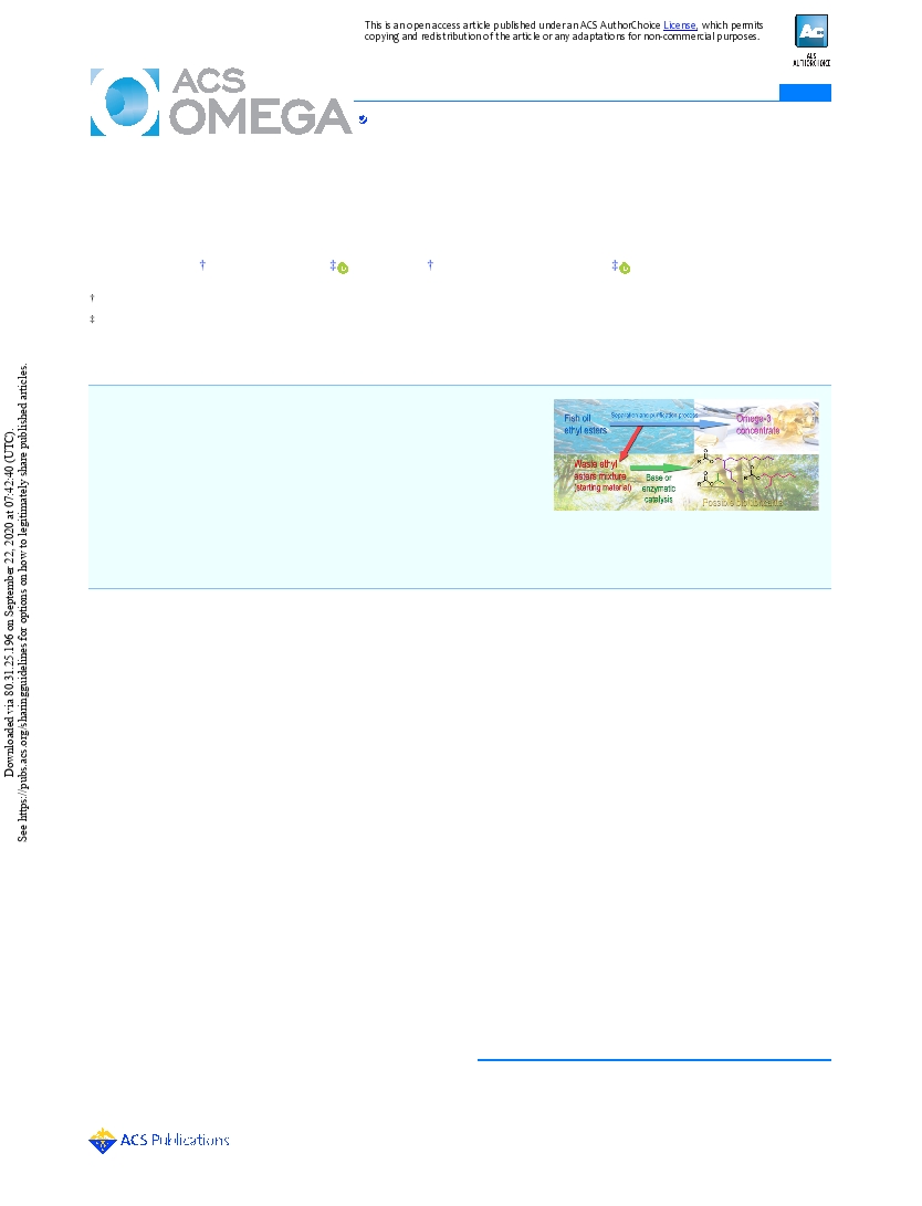 Comparison of chemical and enzymatic methods for the transesterification of waste fish oil fatty ethyl esters with different alcohols