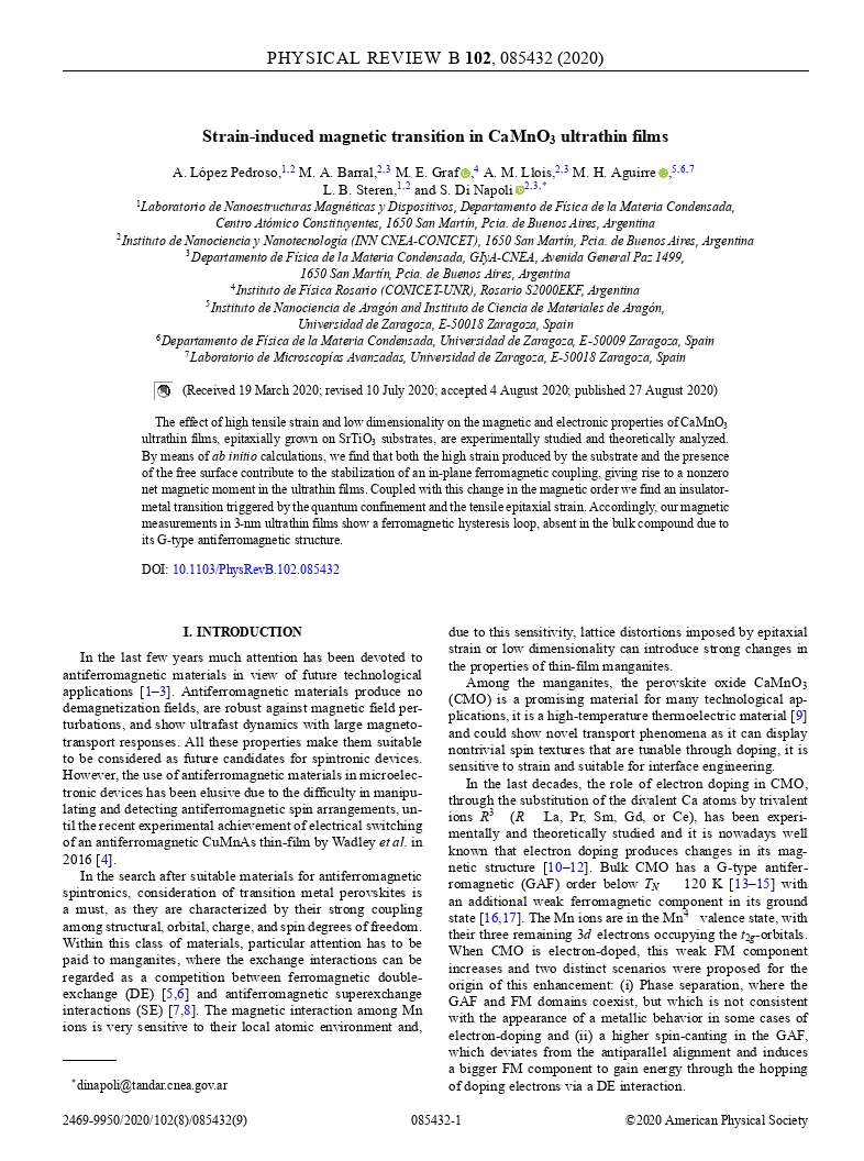 Strain-induced magnetic transition in CaMnO3 ultrathin films